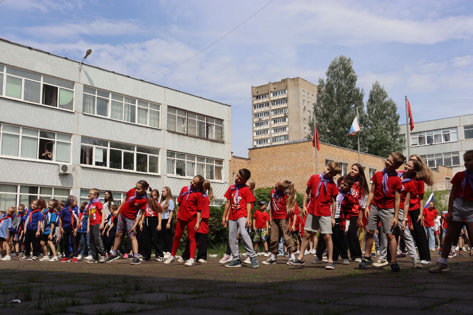 гимназия 5, дзержинский, летний лагерь Солнышко,