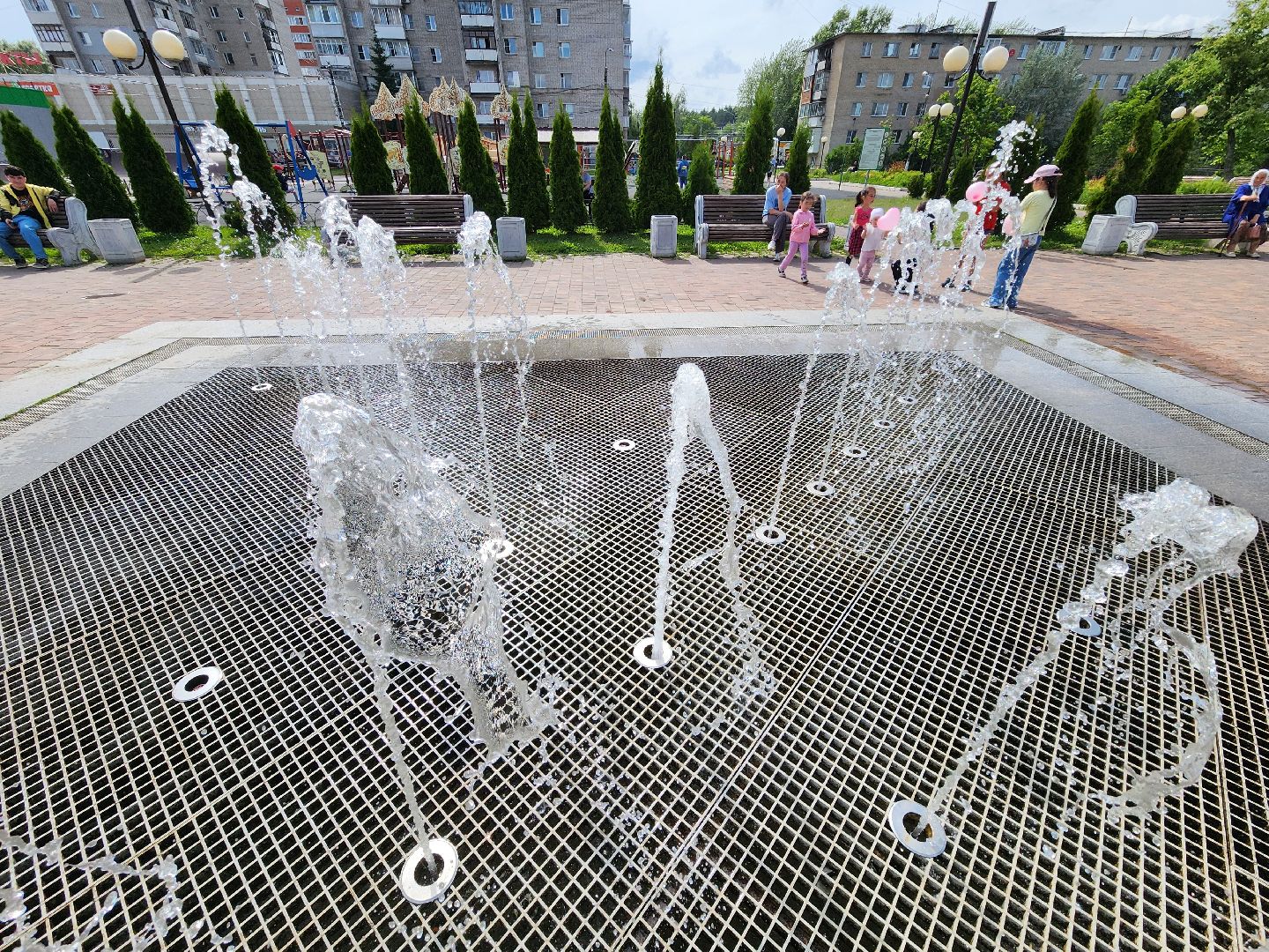 Одинцово, часцы, фонтан, благоустройство, выездная администрация,