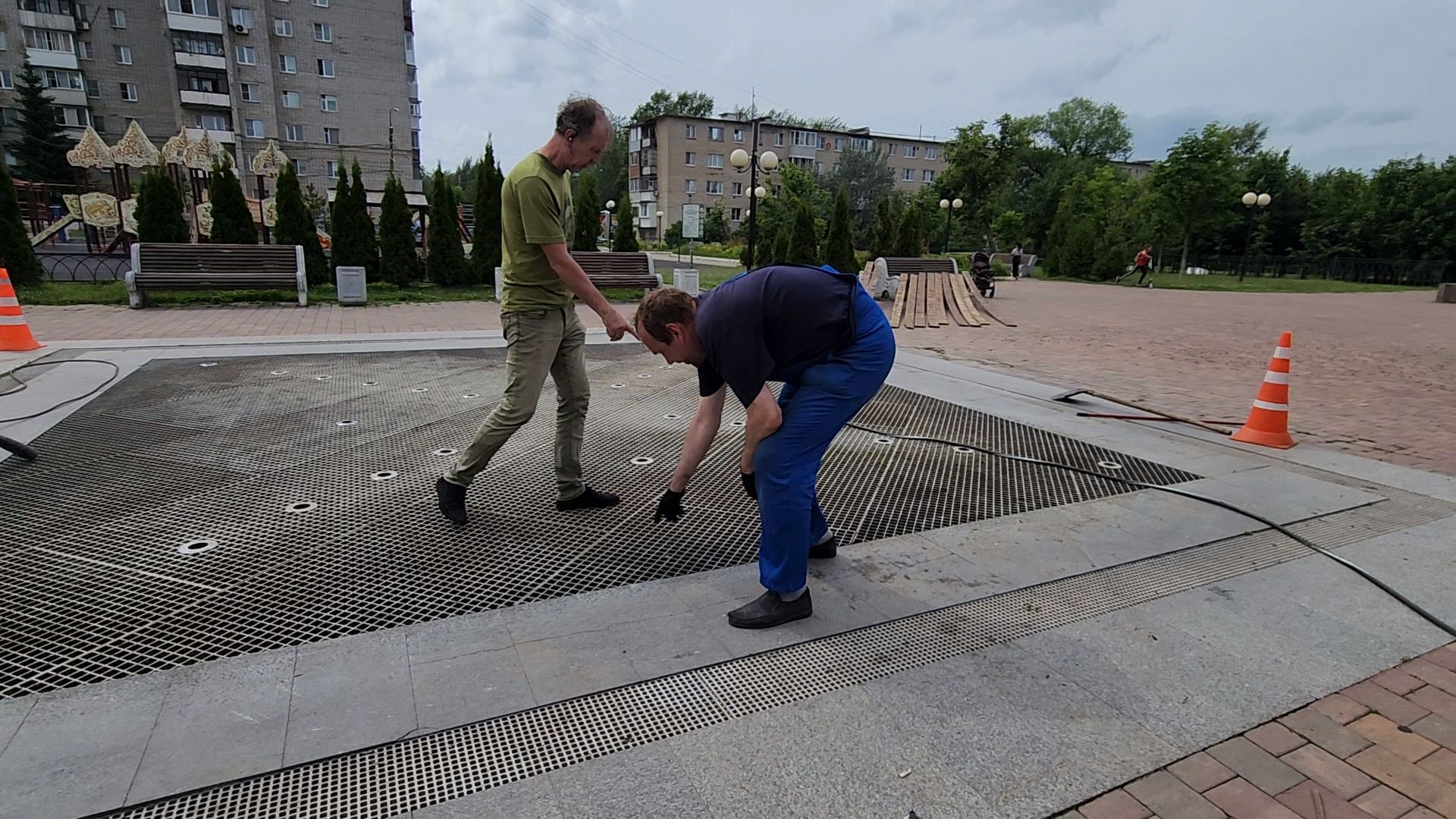 Одинцово, часцы, фонтан, благоустройство, выездная администрация,