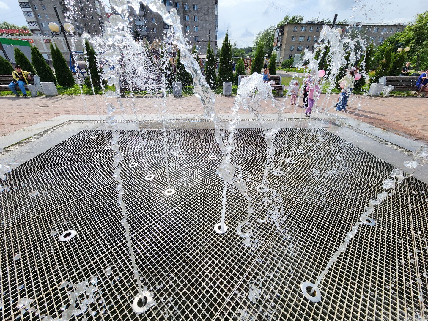 Одинцово, часцы, фонтан, благоустройство, выездная администрация,