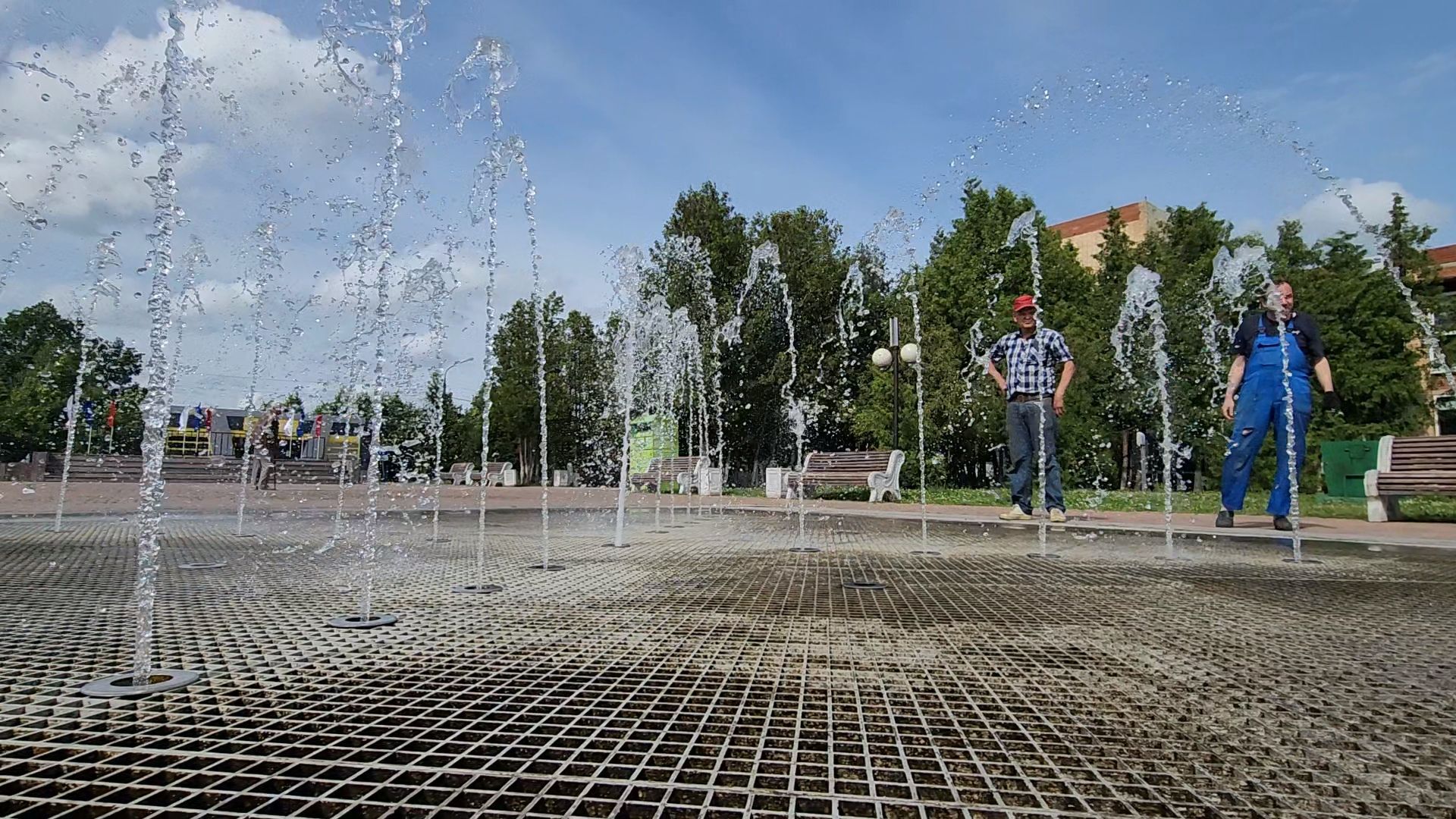 Одинцово, часцы, фонтан, благоустройство, выездная администрация,