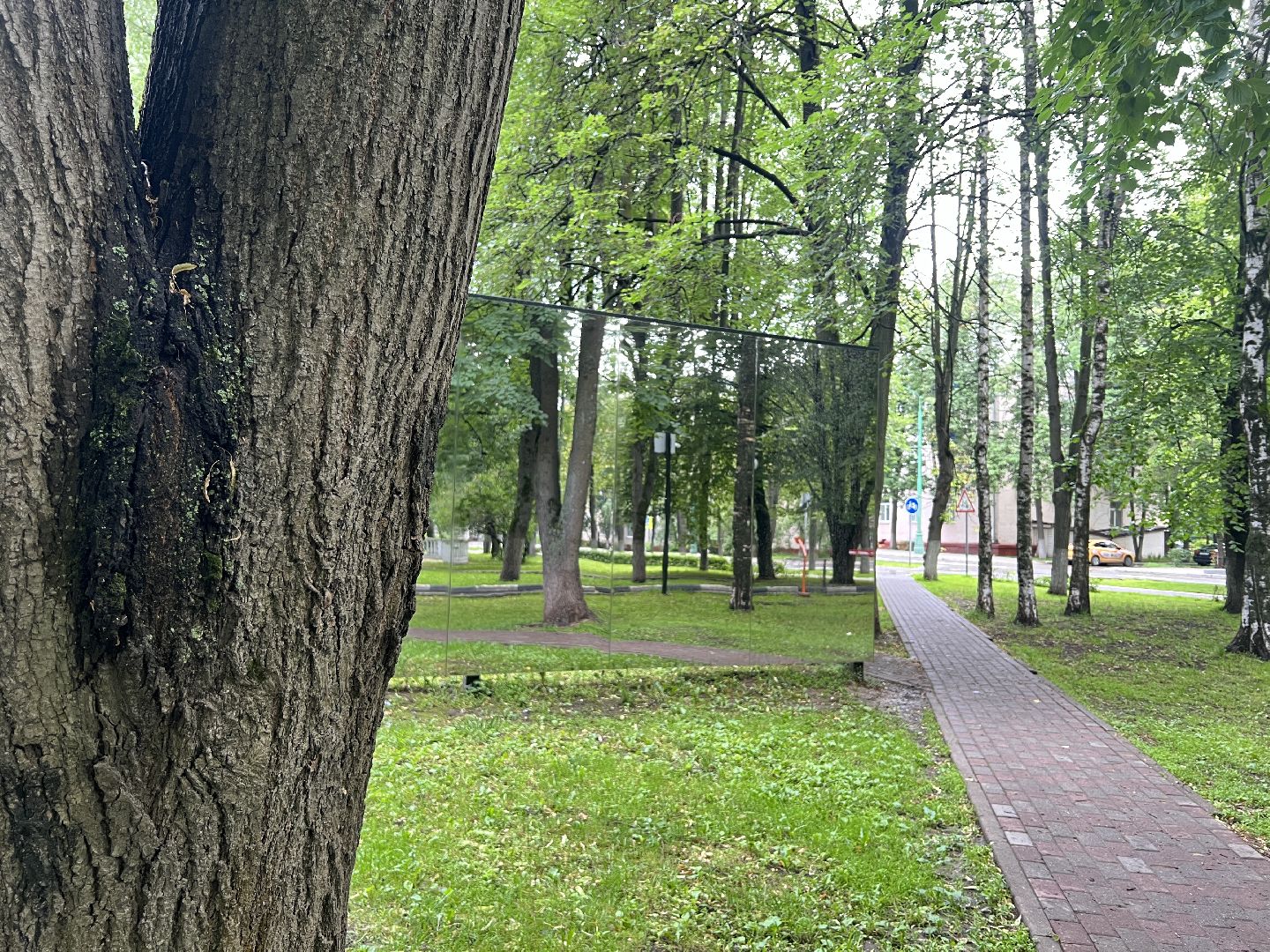 химки, благоустройство, здание администрации, забор,