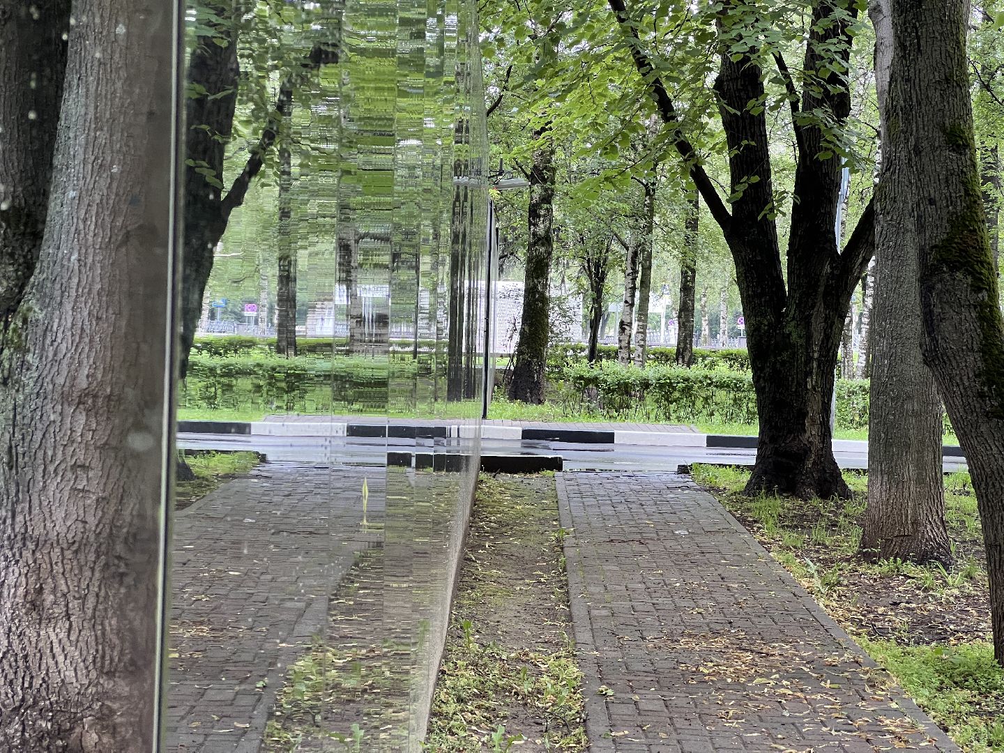 химки, благоустройство, здание администрации, забор,