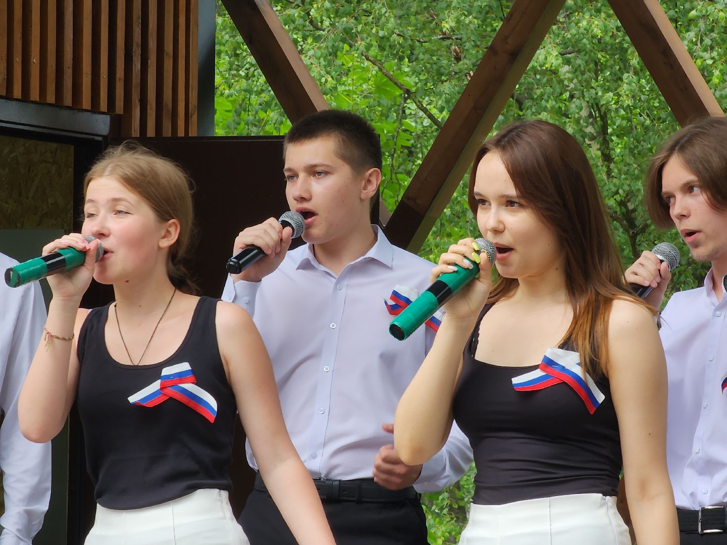 Егорьевск, День России, праздник, парк 200 лет Егорьевску, Подмосковье, Московская область,