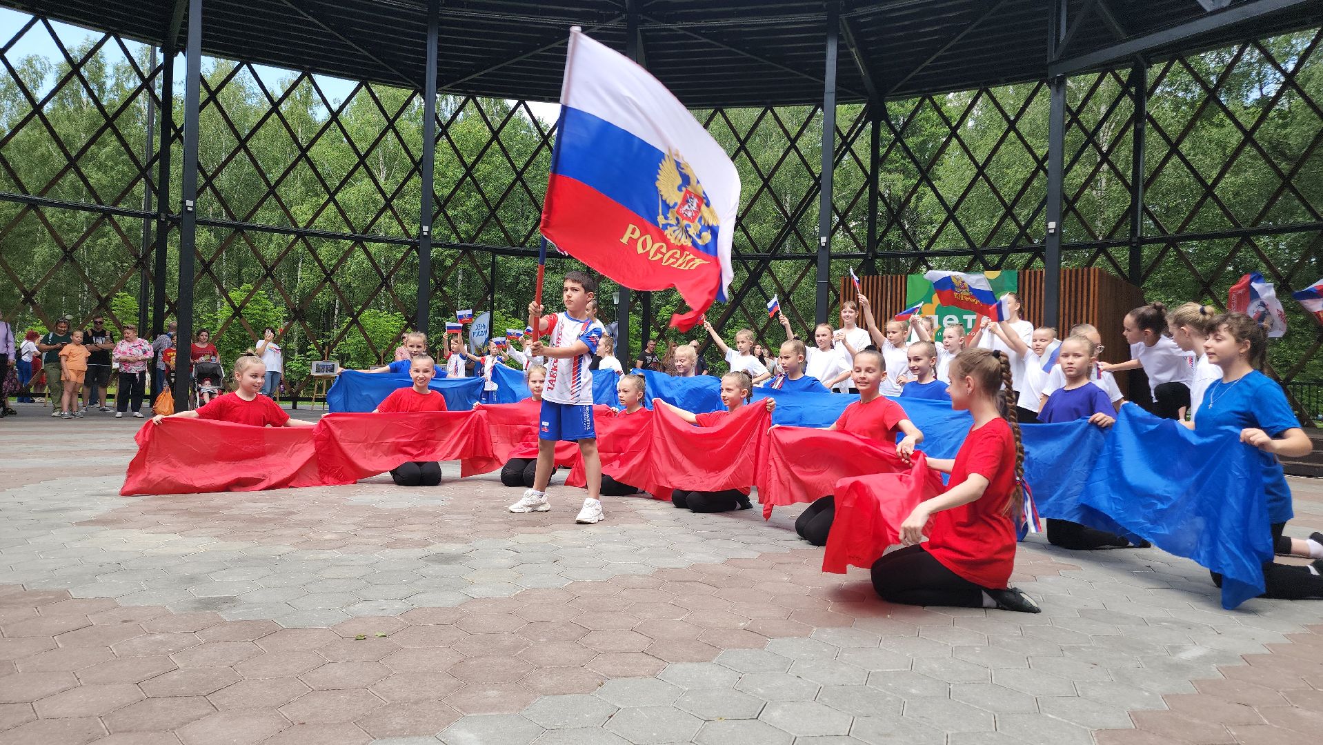 Егорьевск, День России, праздник, парк 200 лет Егорьевску, Подмосковье, Московская область,