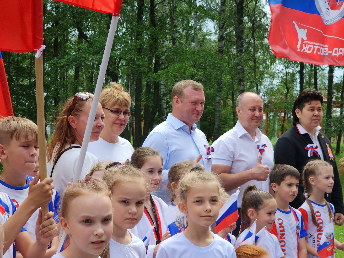 Егорьевск, День России, праздник, парк 200 лет Егорьевску, Подмосковье, Московская область,