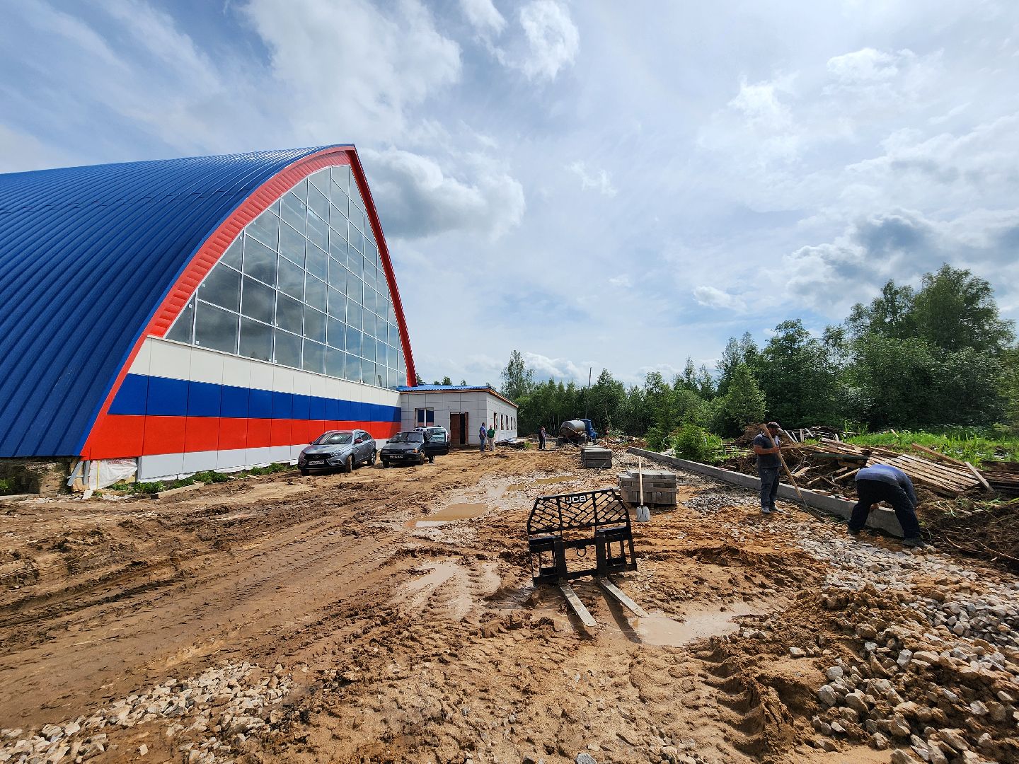 волоколамск, гвардия, спортзал, ремонт, строительство,