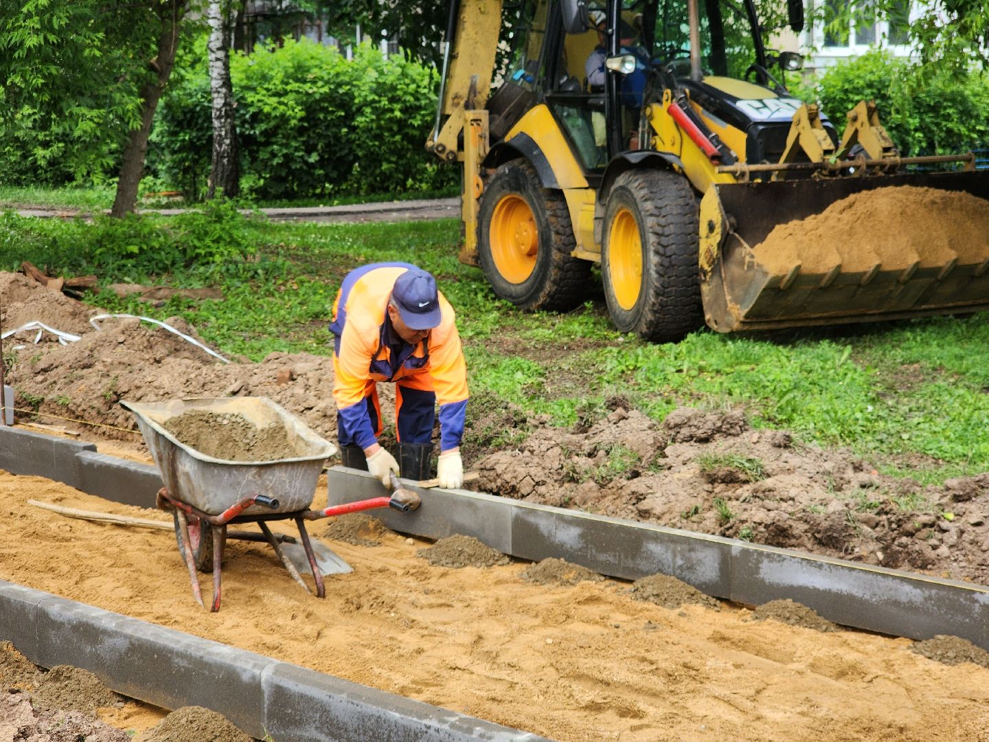 долгопрудный, благоуйстройство, народные тропы, асфальт,