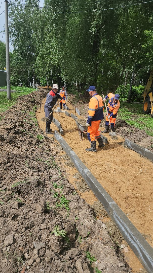 долгопрудный, благоуйстройство, народные тропы, асфальт,