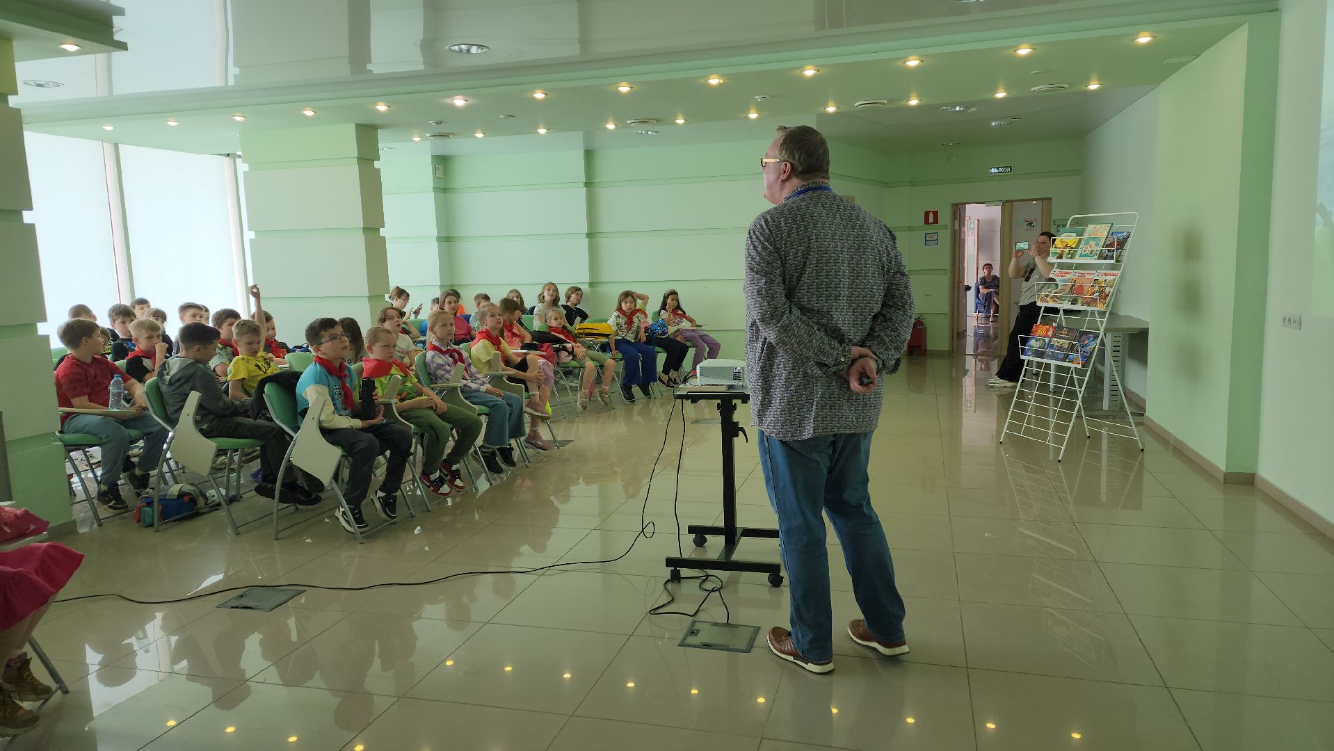 пушкино, дети, библиотека, день россии, история, государственный грант,