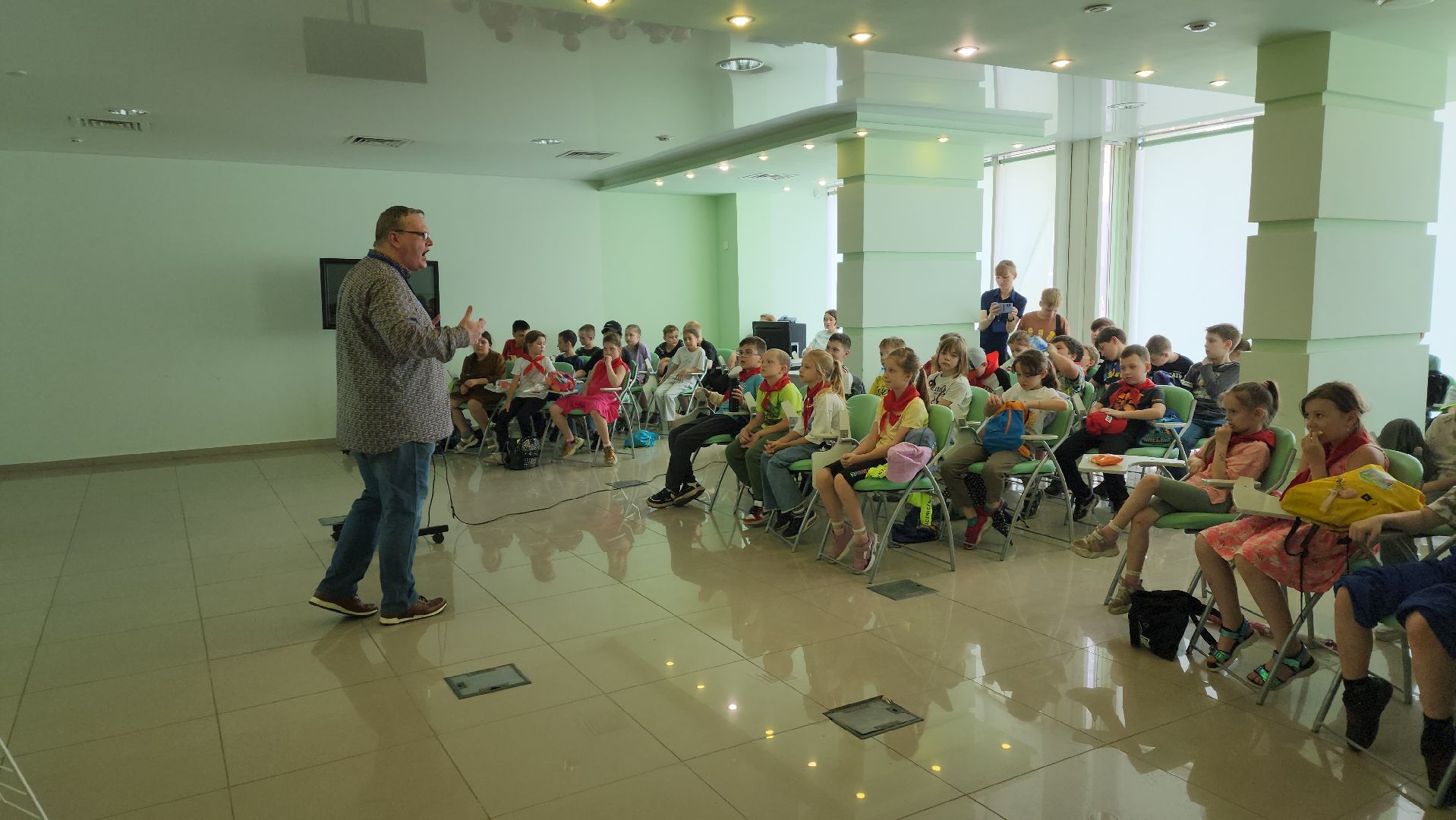 пушкино, дети, библиотека, день россии, история, государственный грант,