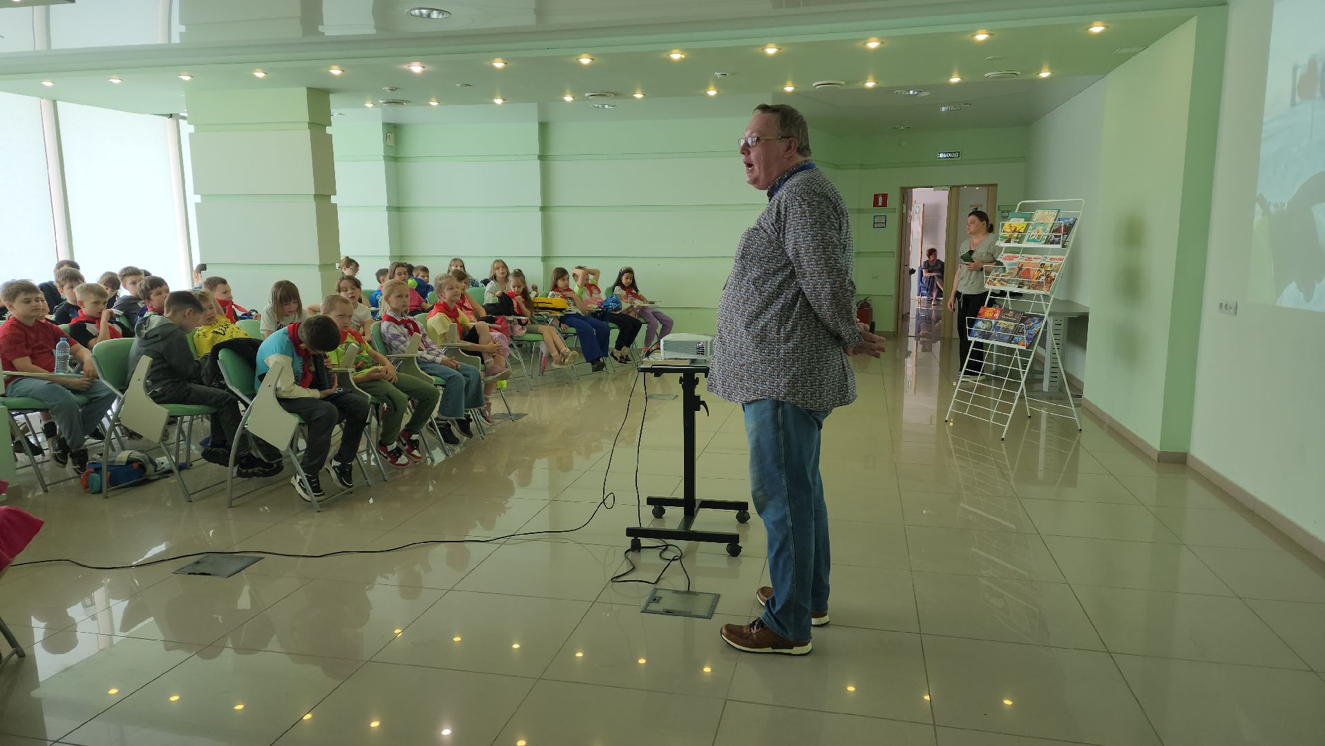 пушкино, дети, библиотека, день россии, история, государственный грант,