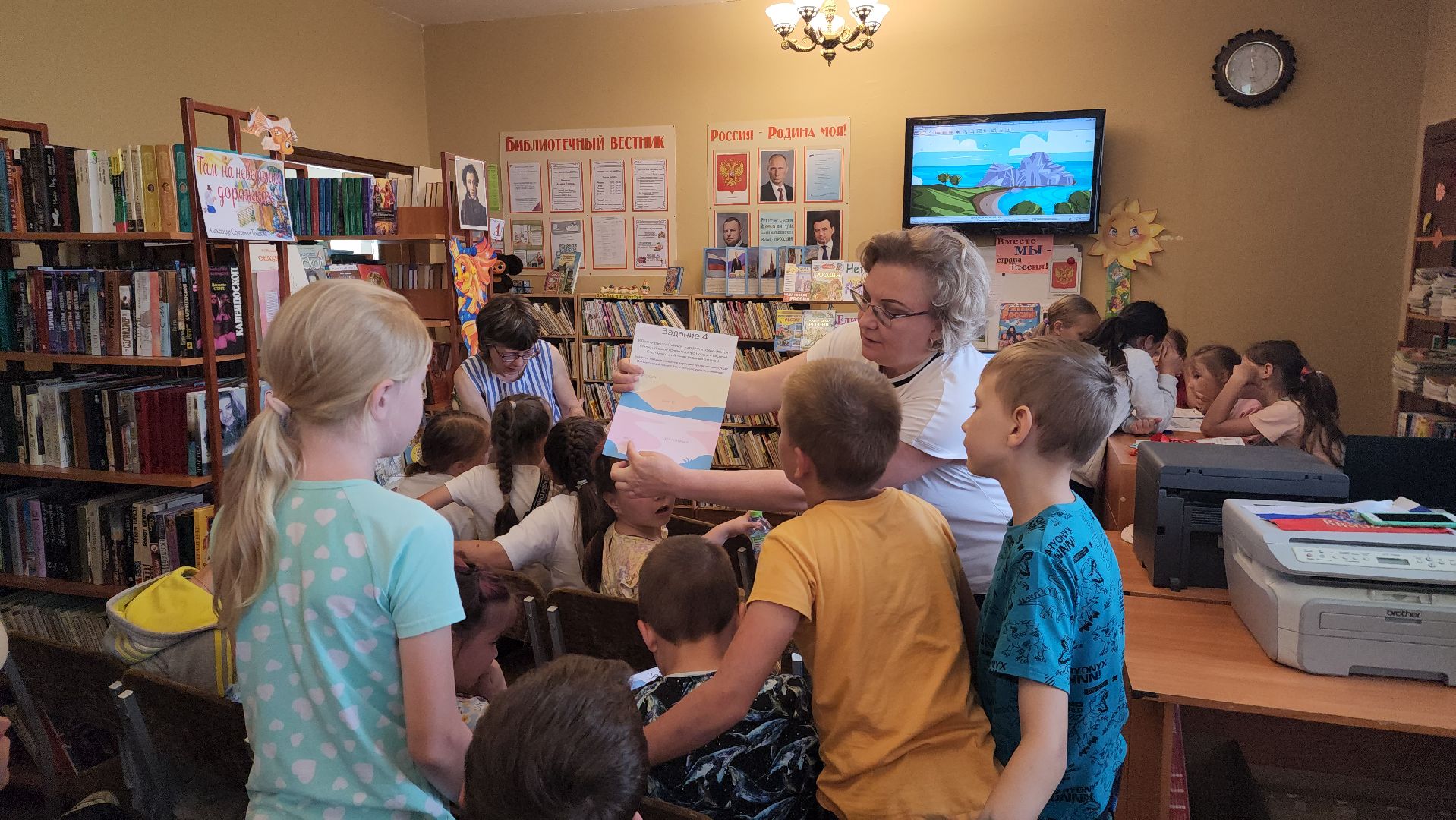 день россии, шатура, петровское, культурная шатура, библиотека, дом культуры,