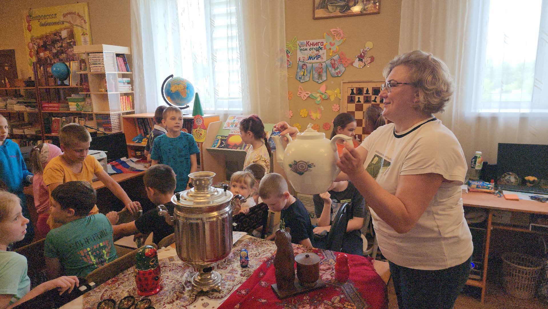 день россии, шатура, петровское, культурная шатура, библиотека, дом культуры,