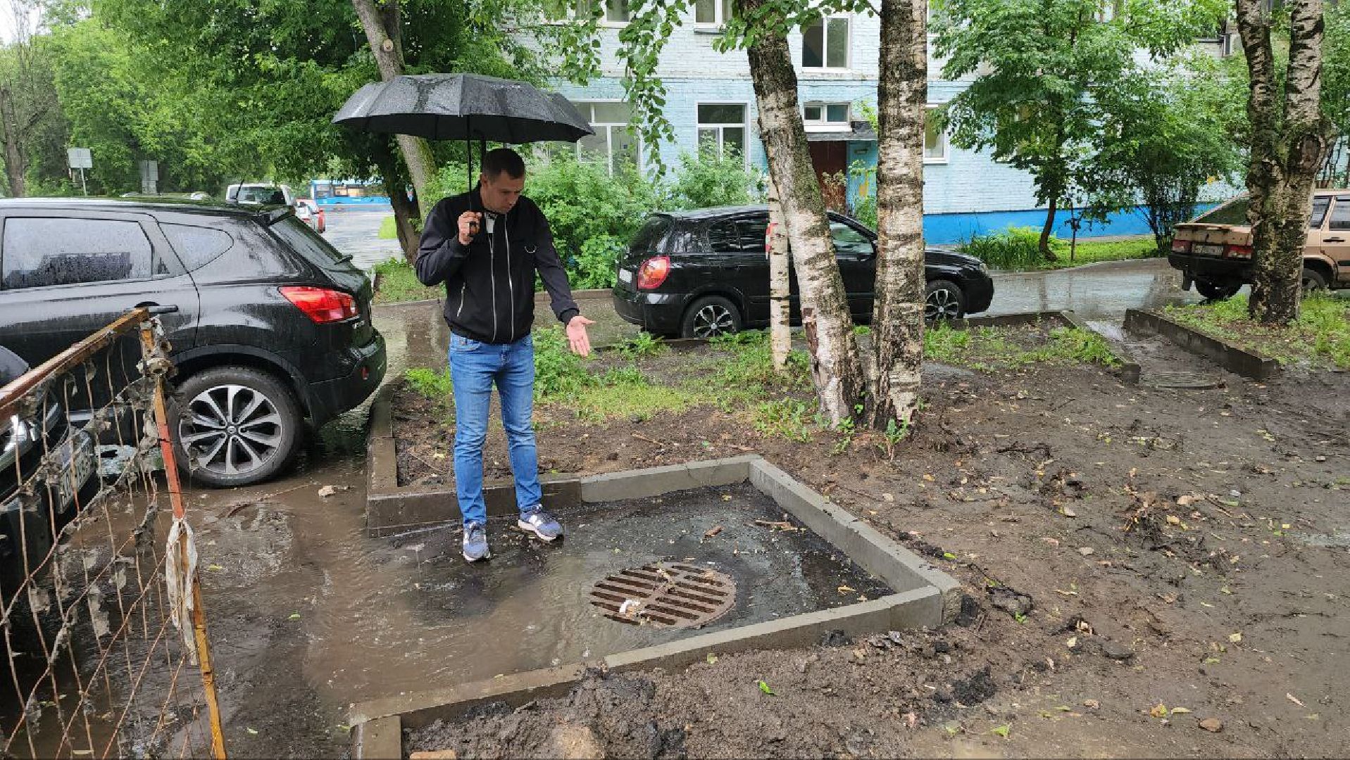 люберцы, экодренажная система, впервые в Люберцах, ливневая канализация,