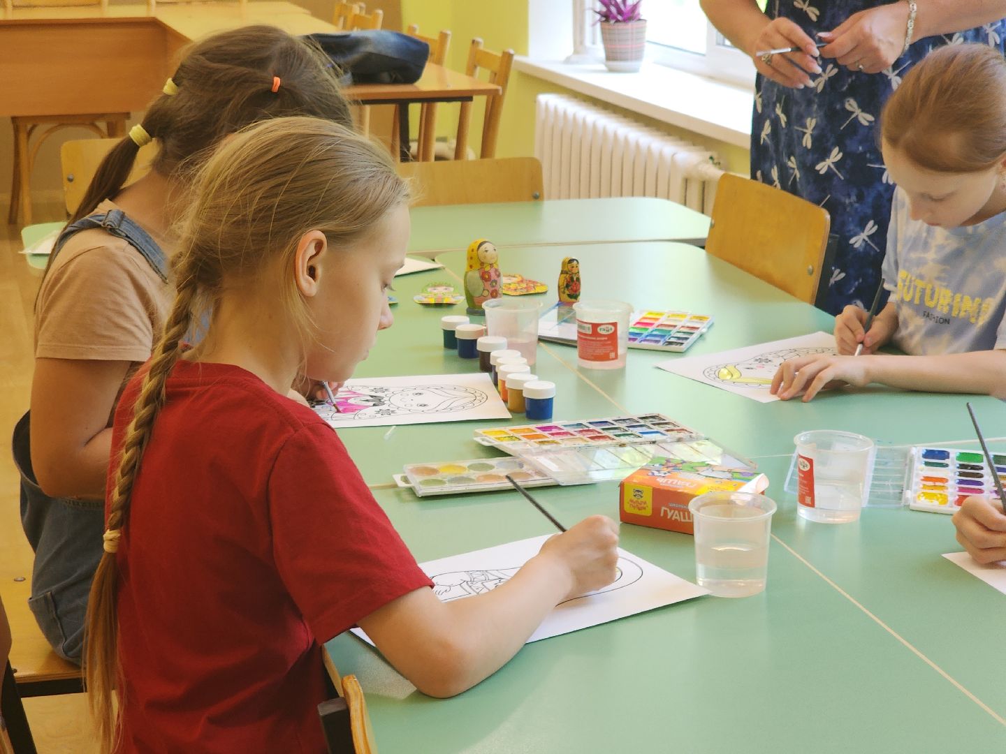 день россии, дети, мастер класс, история, патриотизм,