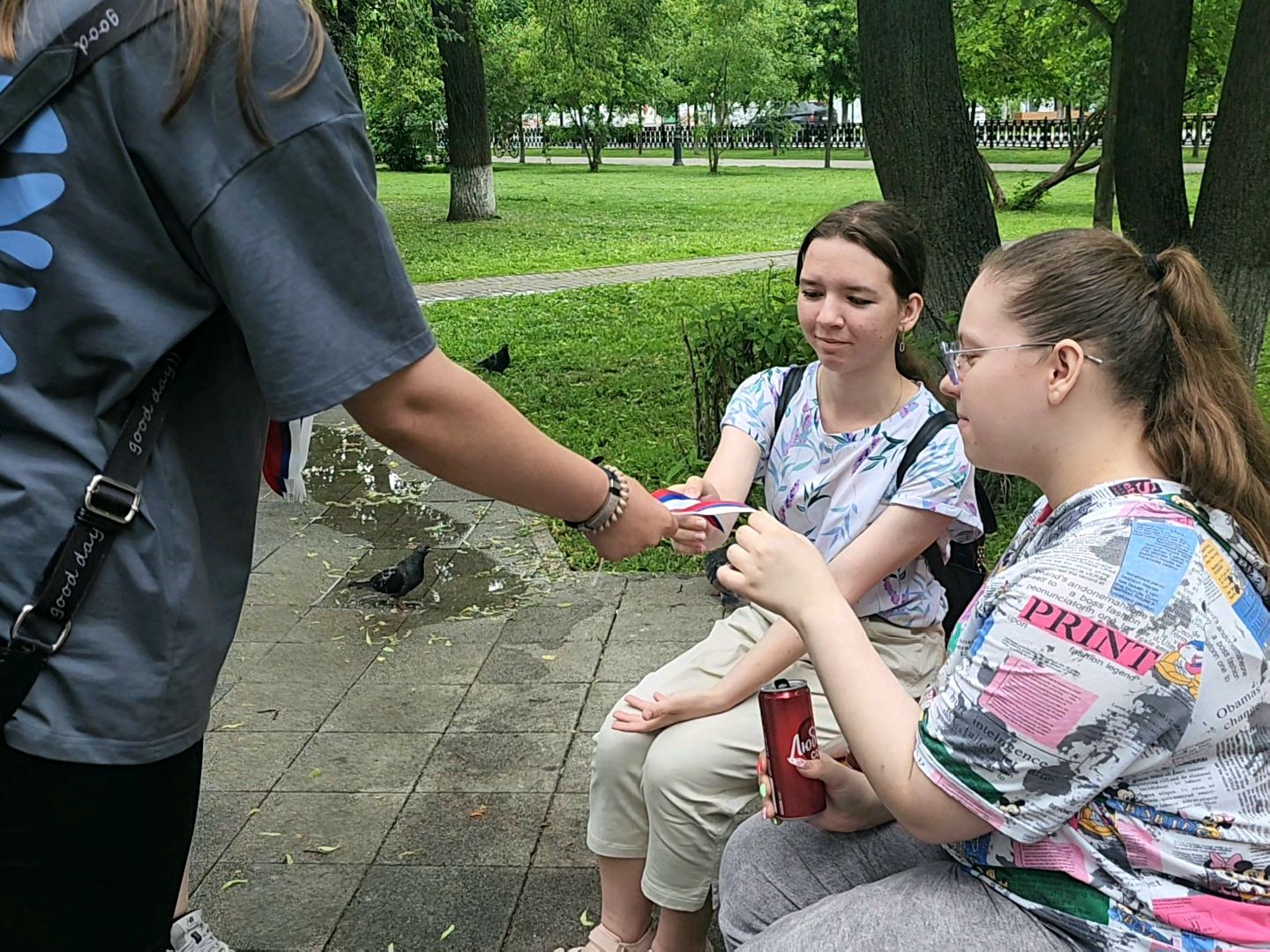 Коломна, день россии, триколор,