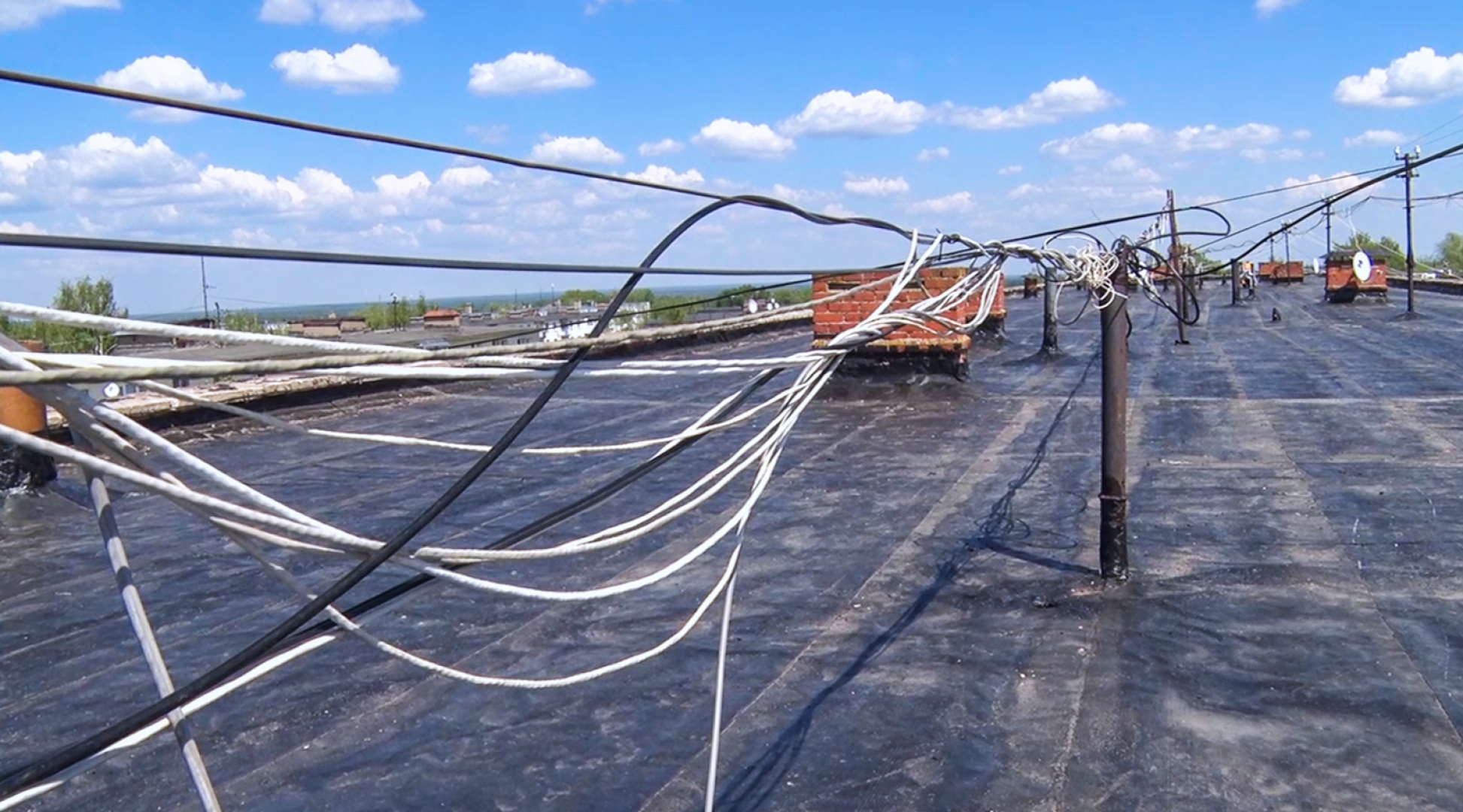 Клин, общество, ЖКХ, ремонт кровли,