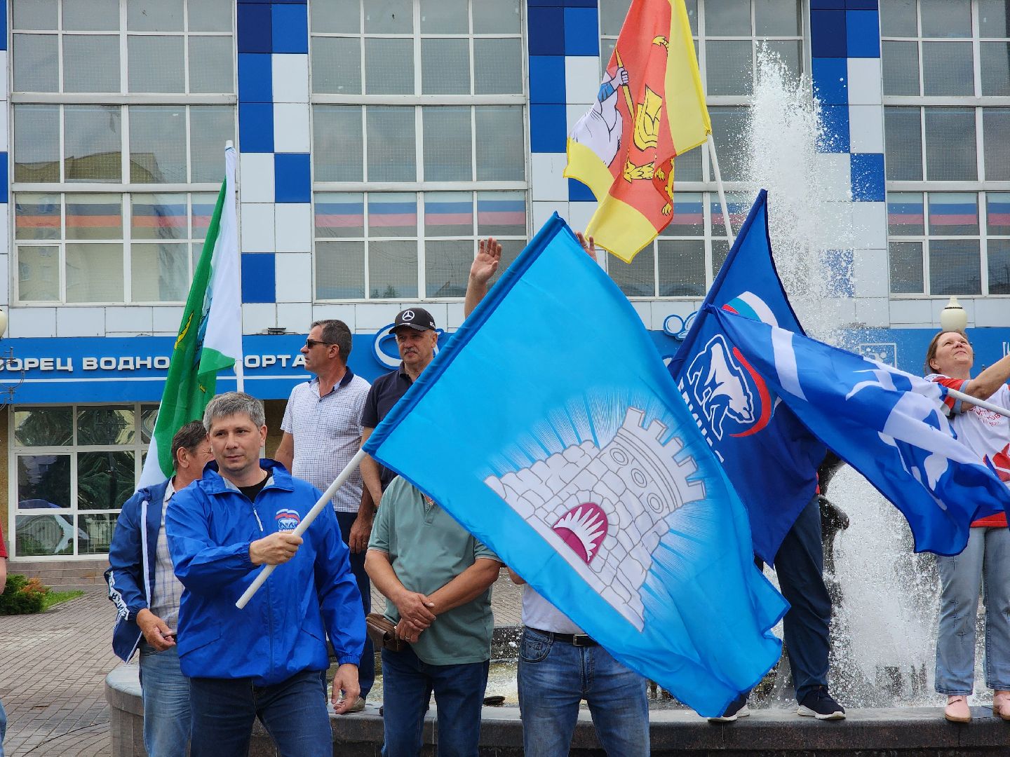 воскресенск, автопробег, день россии,