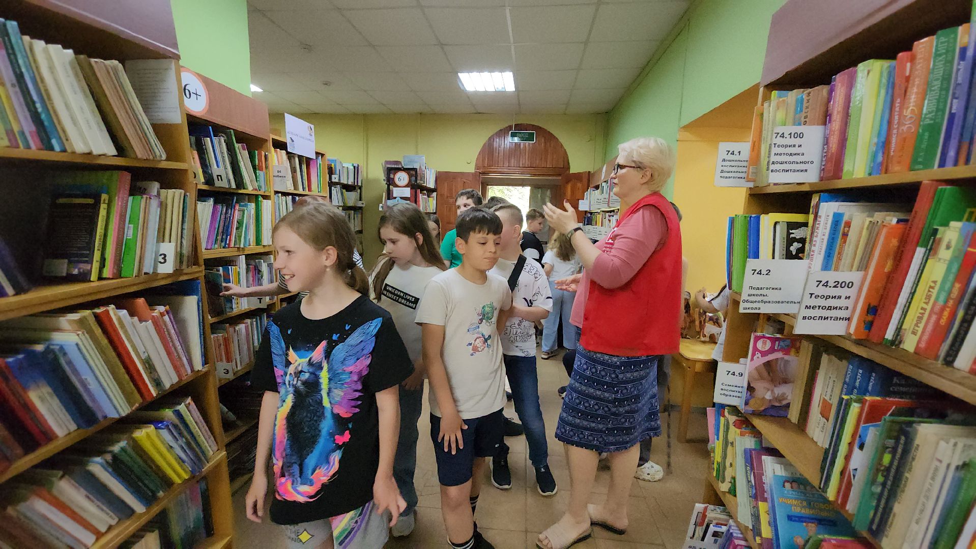 Долгопрудный, детская библиотека, день русского языка,