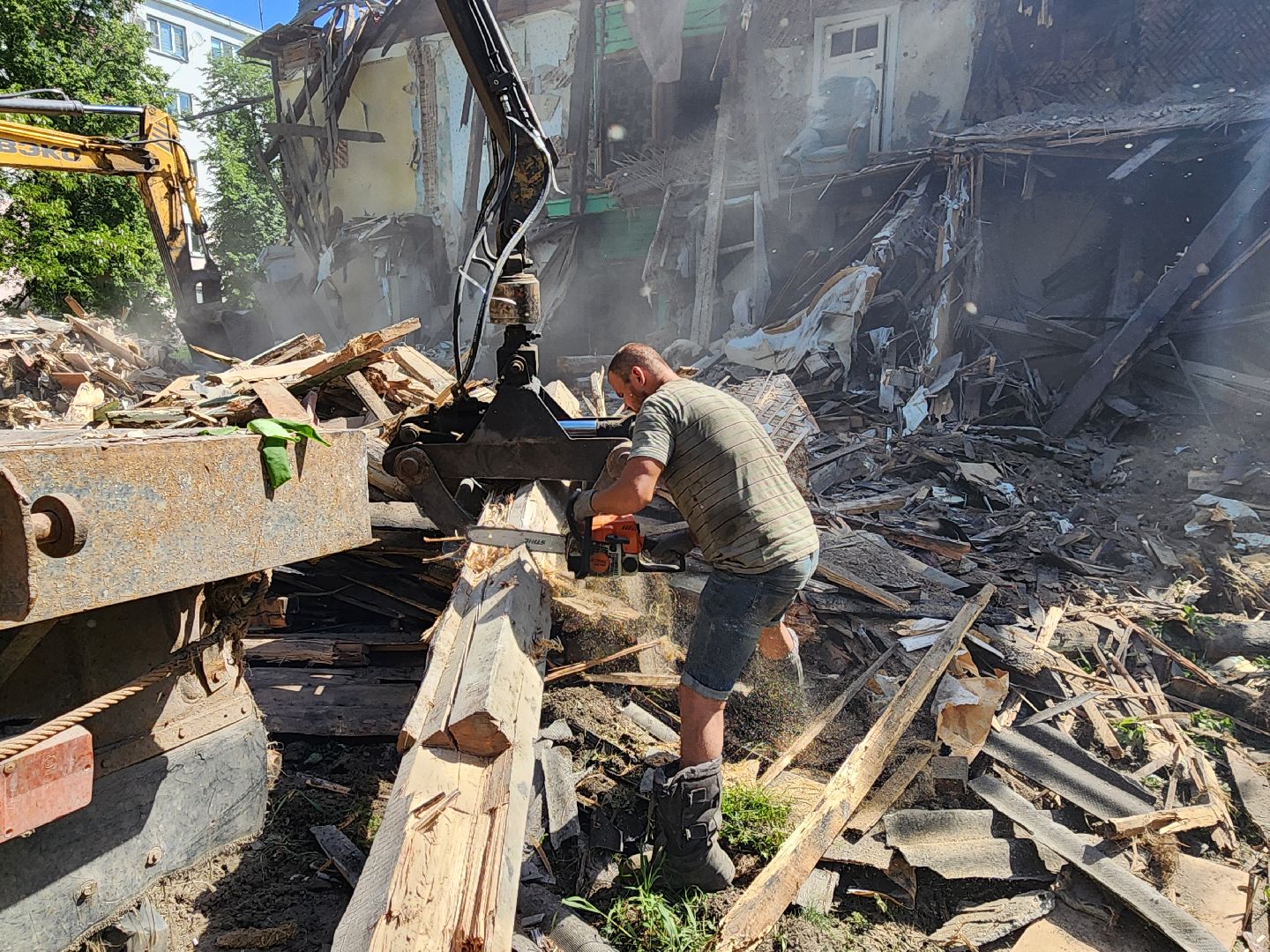 шатура, жкх и благоустройство, жкх подмосковья, снос домов, переселение из аварийного жилья,