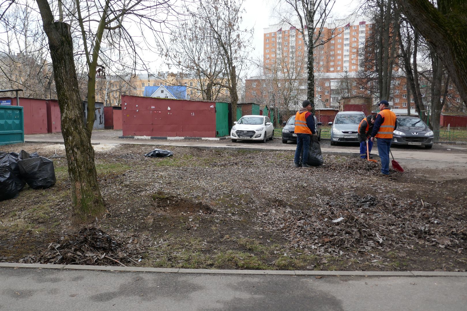 Подольск, уборка территорий, чистый двор, управляющая компания