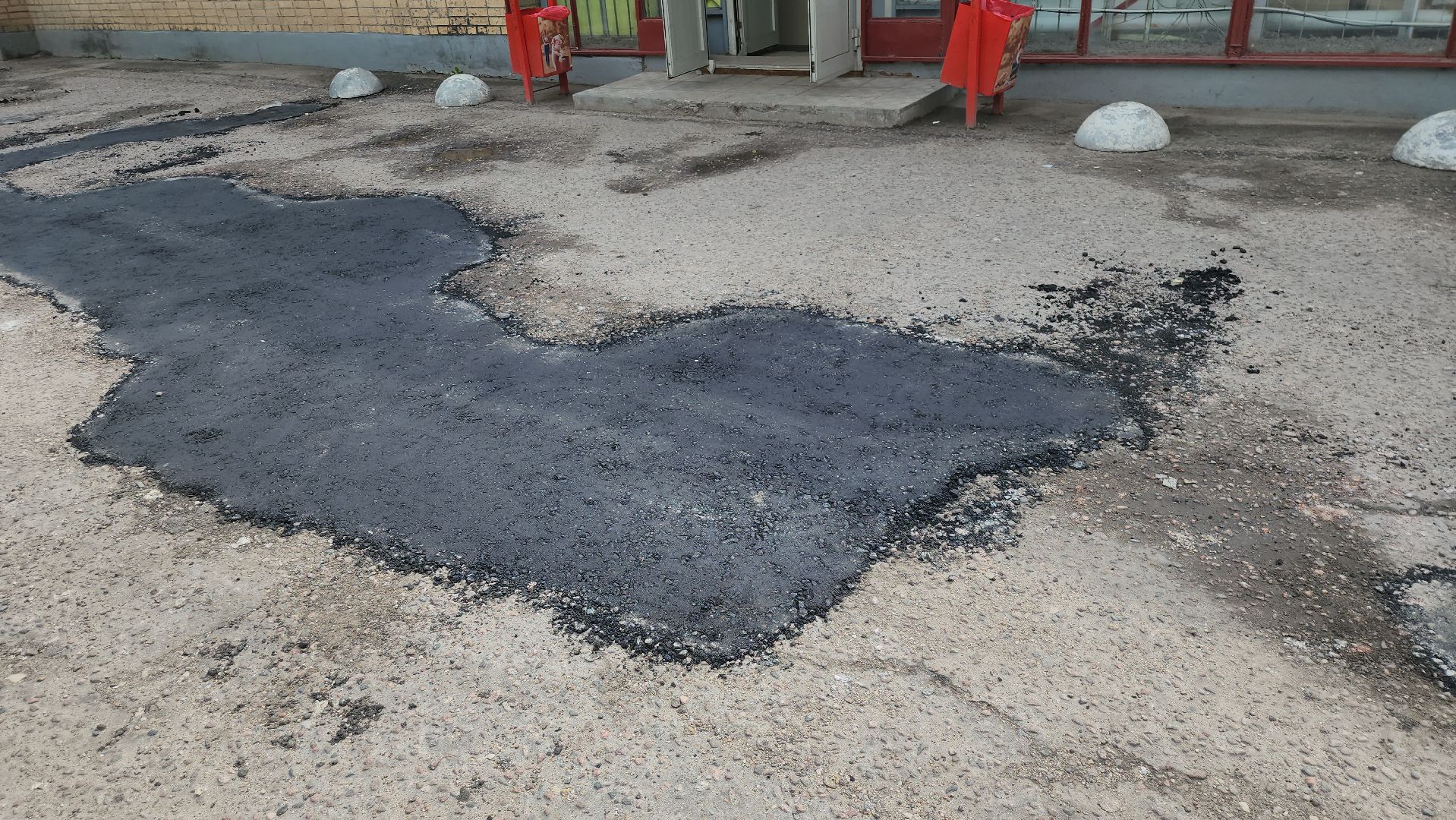 серпухов, подмосковье, ремонт дороги,