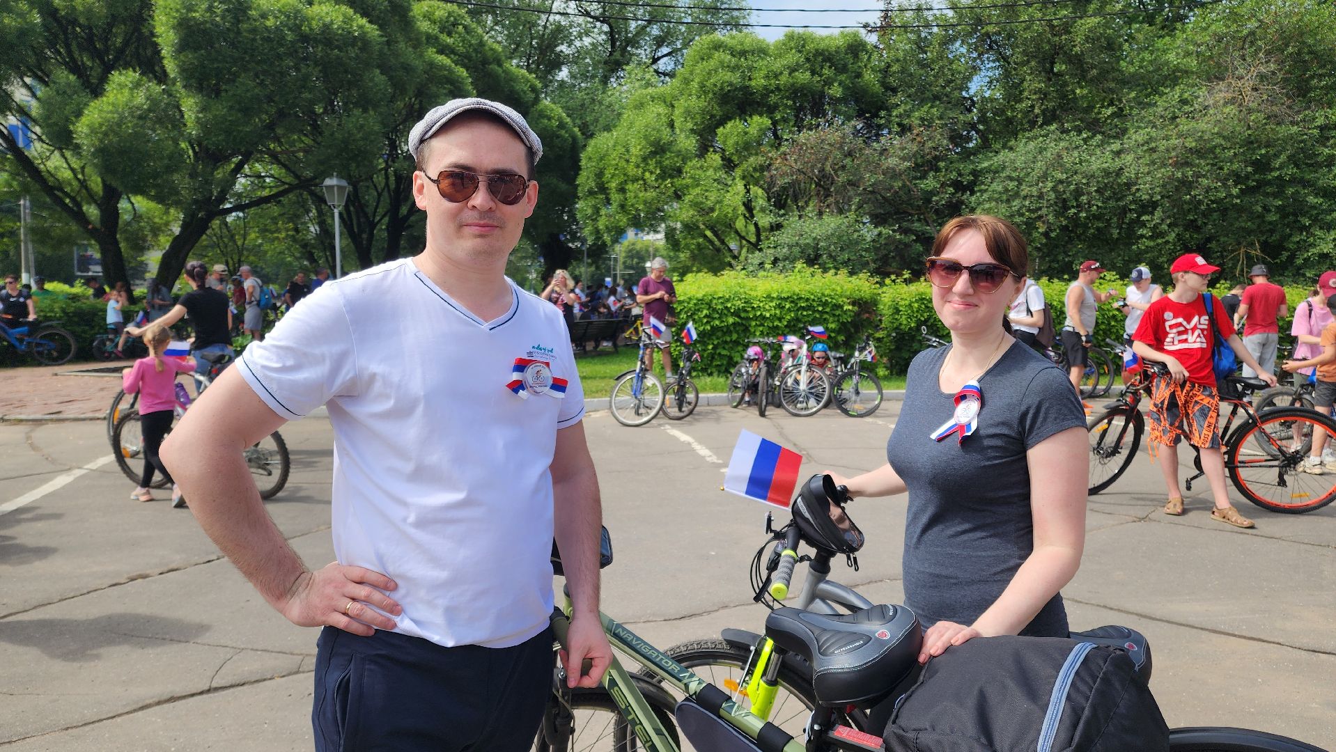 Родина,Подольск, День России, велопробег, праздник,