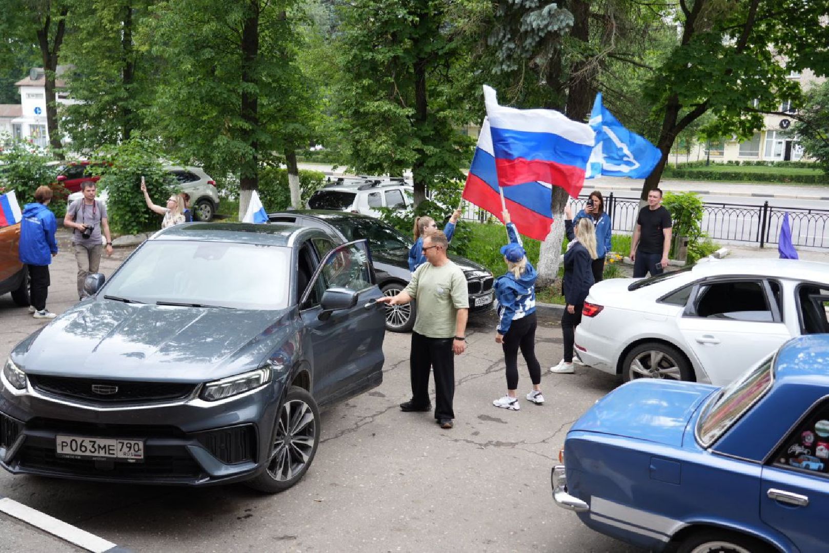 Сергиев Посад, Сергиево-Посадский городской округ, День России, Автопробег, Праздник, Патриотизм, Единая Россия,