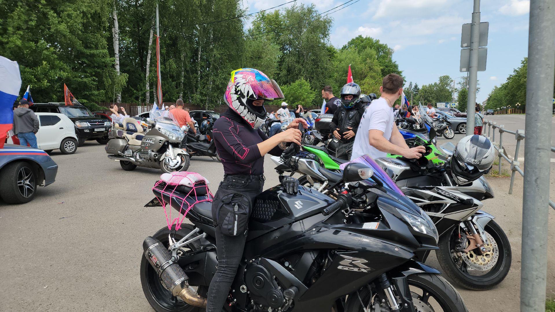 ступино, день россии, автопробег,