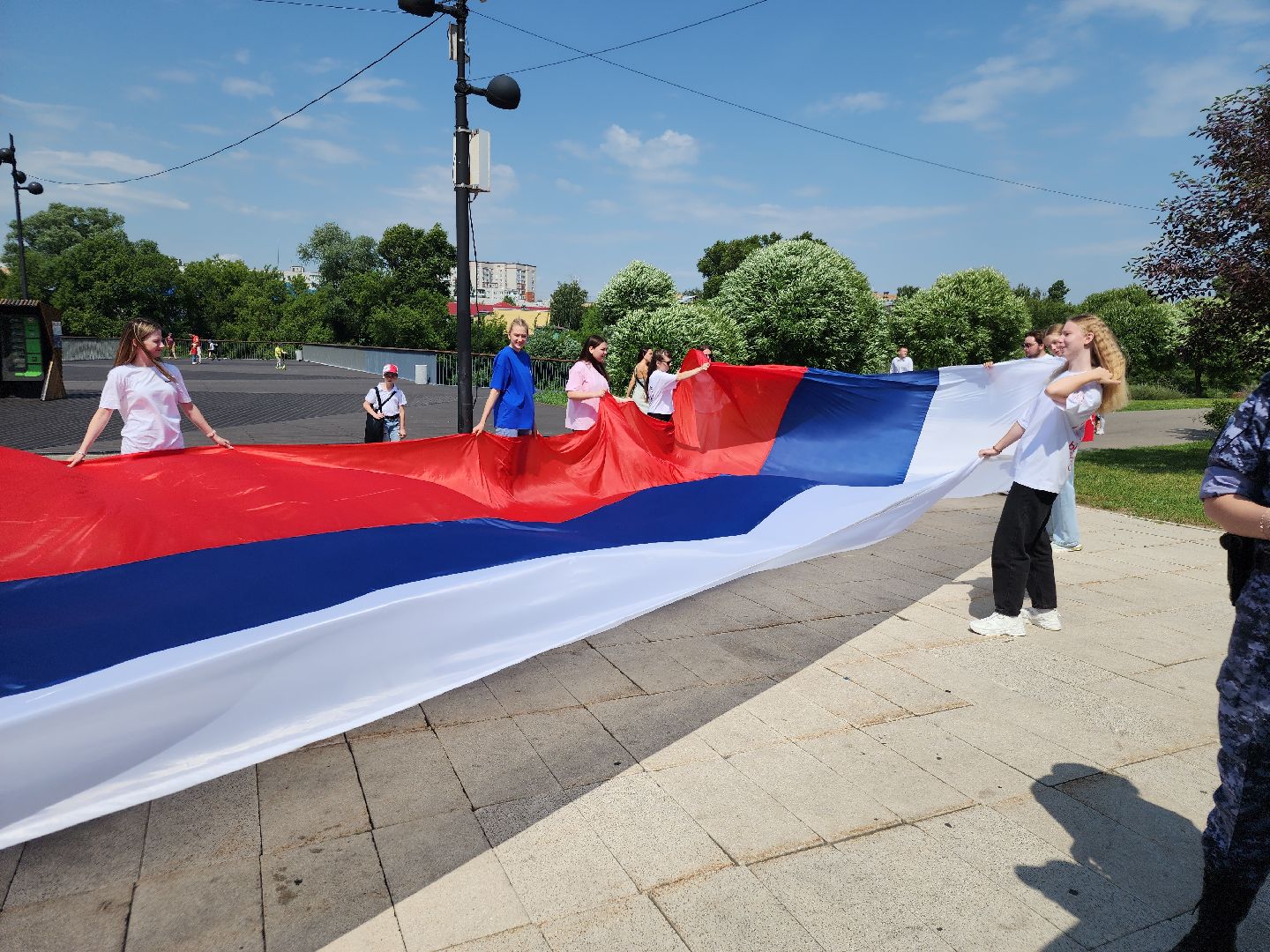 день россии, орехово зуево,триколор,