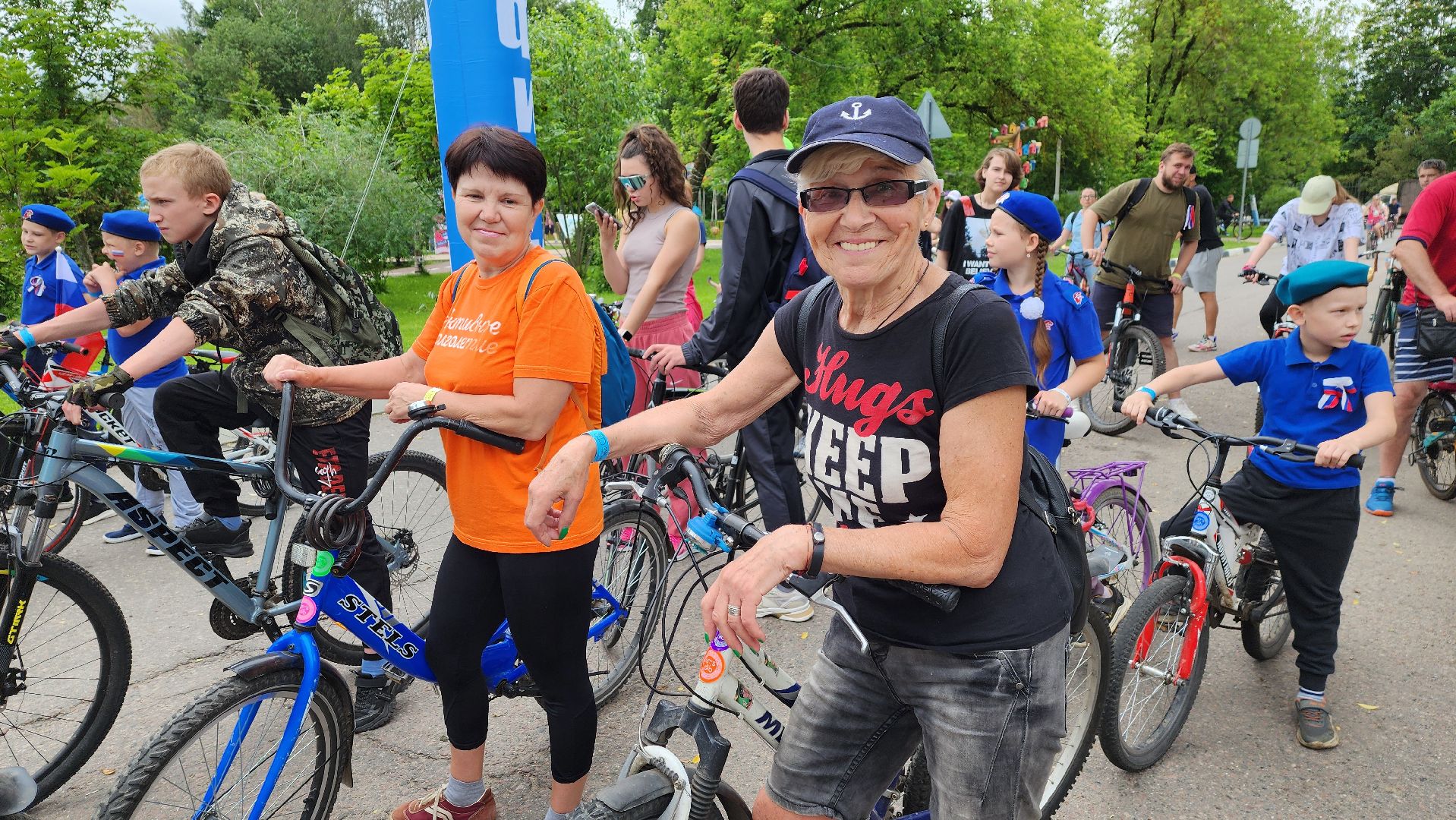 Солнечногорск, велопарад, велосипедисты, День России,