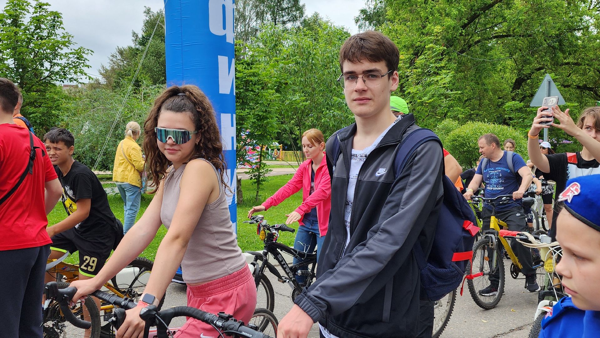 Солнечногорск, велопарад, велосипедисты, День России,