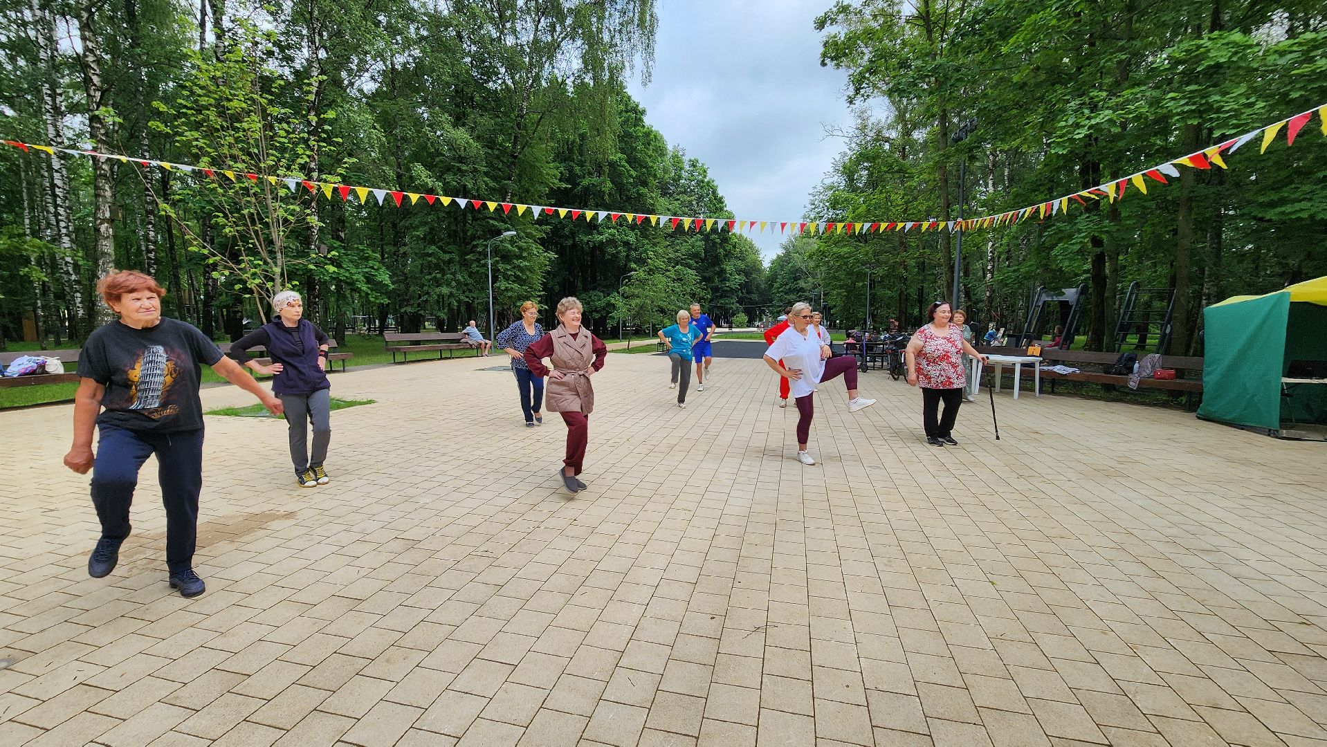 Солнечногорск, День России, Активное долголетие, спорт,