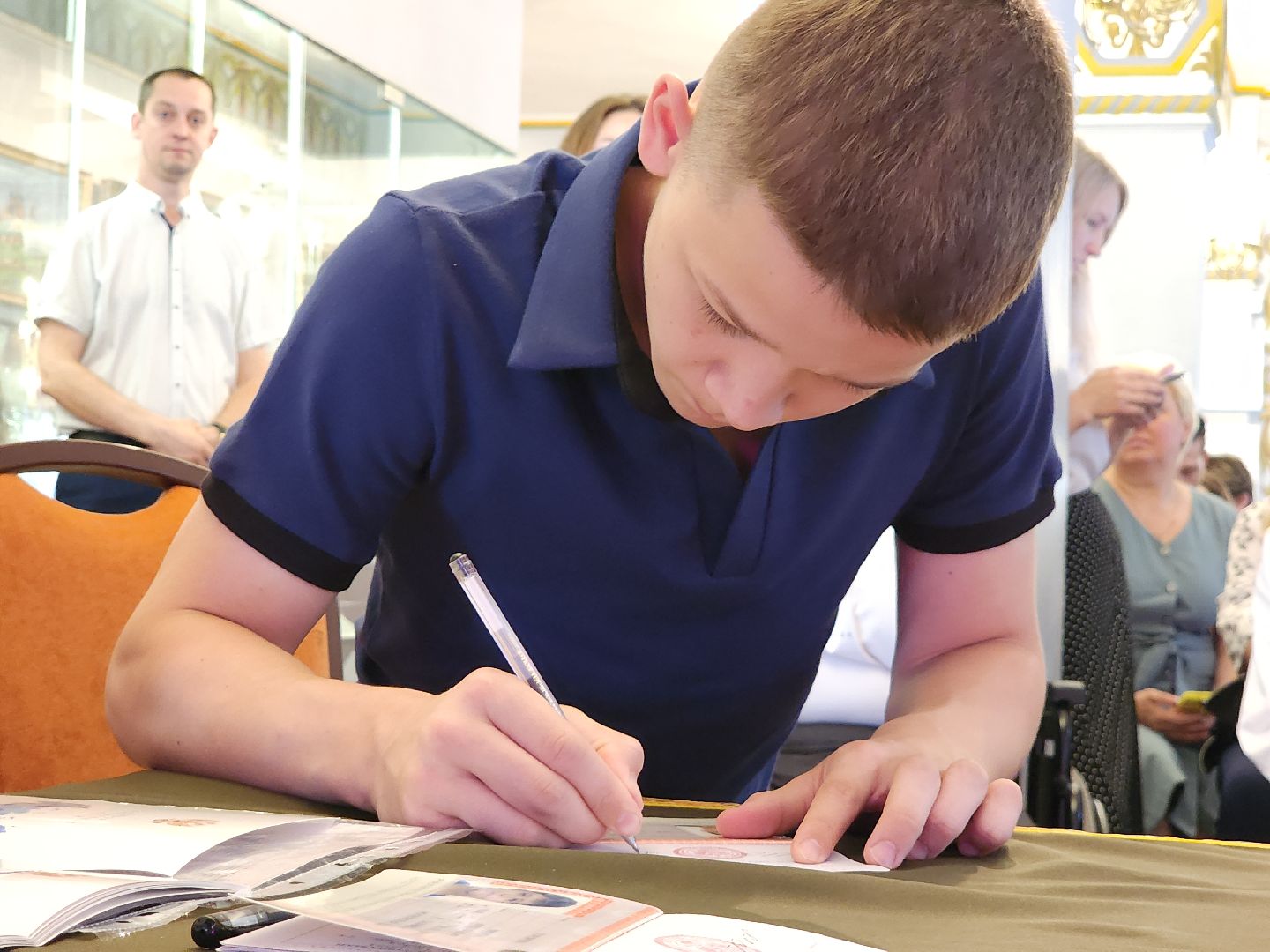 Егорьевск, Подмосковье, Вручение паспортов, день россии, Московская область,