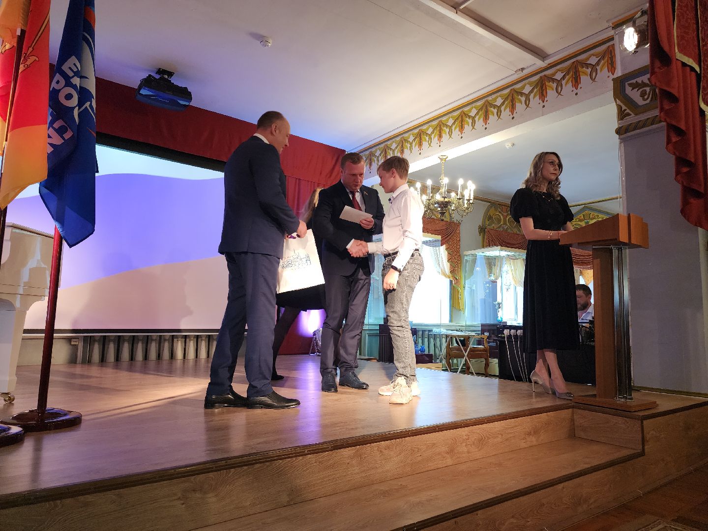 Егорьевск, Подмосковье, Вручение паспортов, день россии, Московская область,