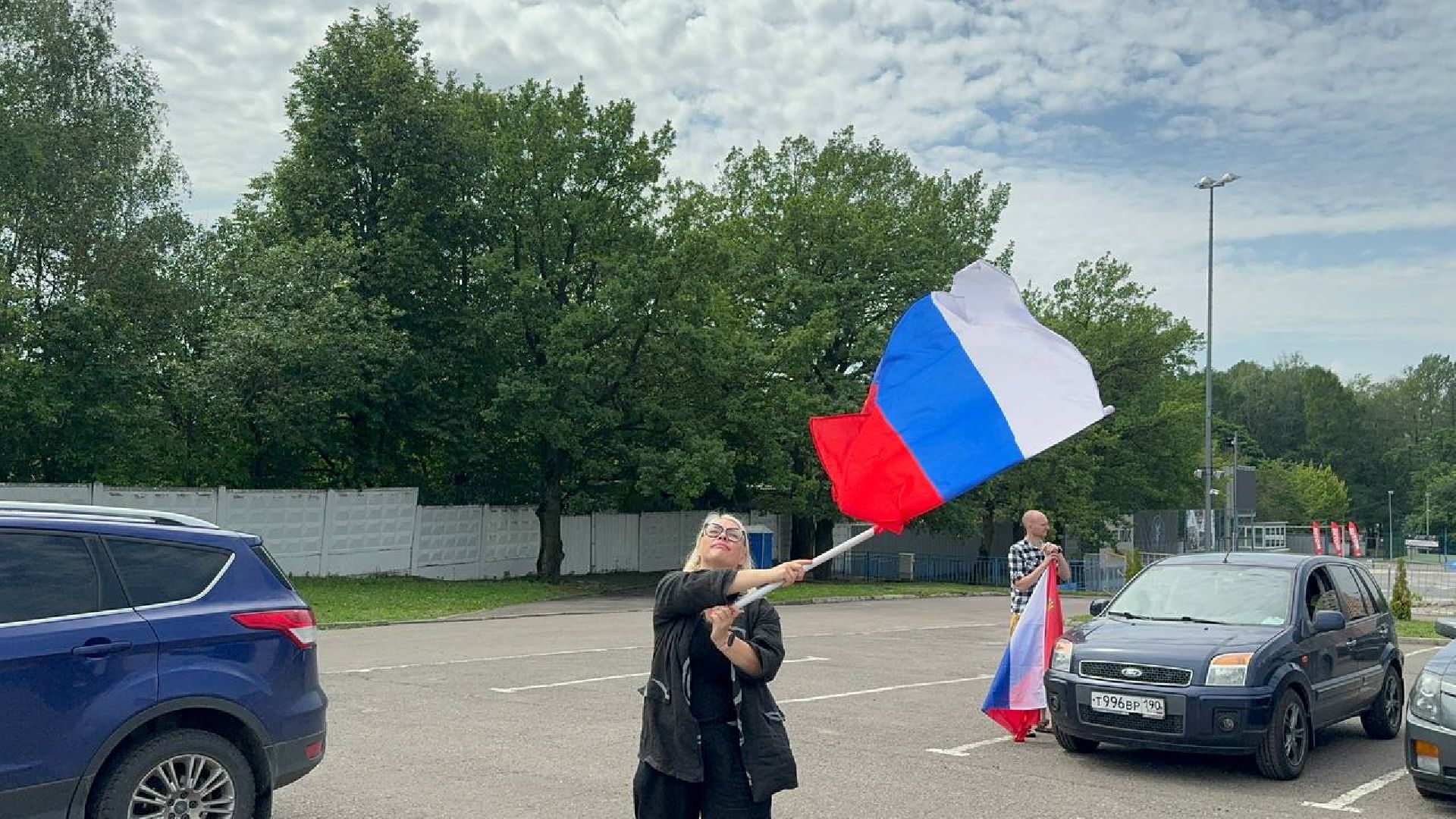 автопробег, День России, Акция, Ленинский городской округ, стадион Металлург,