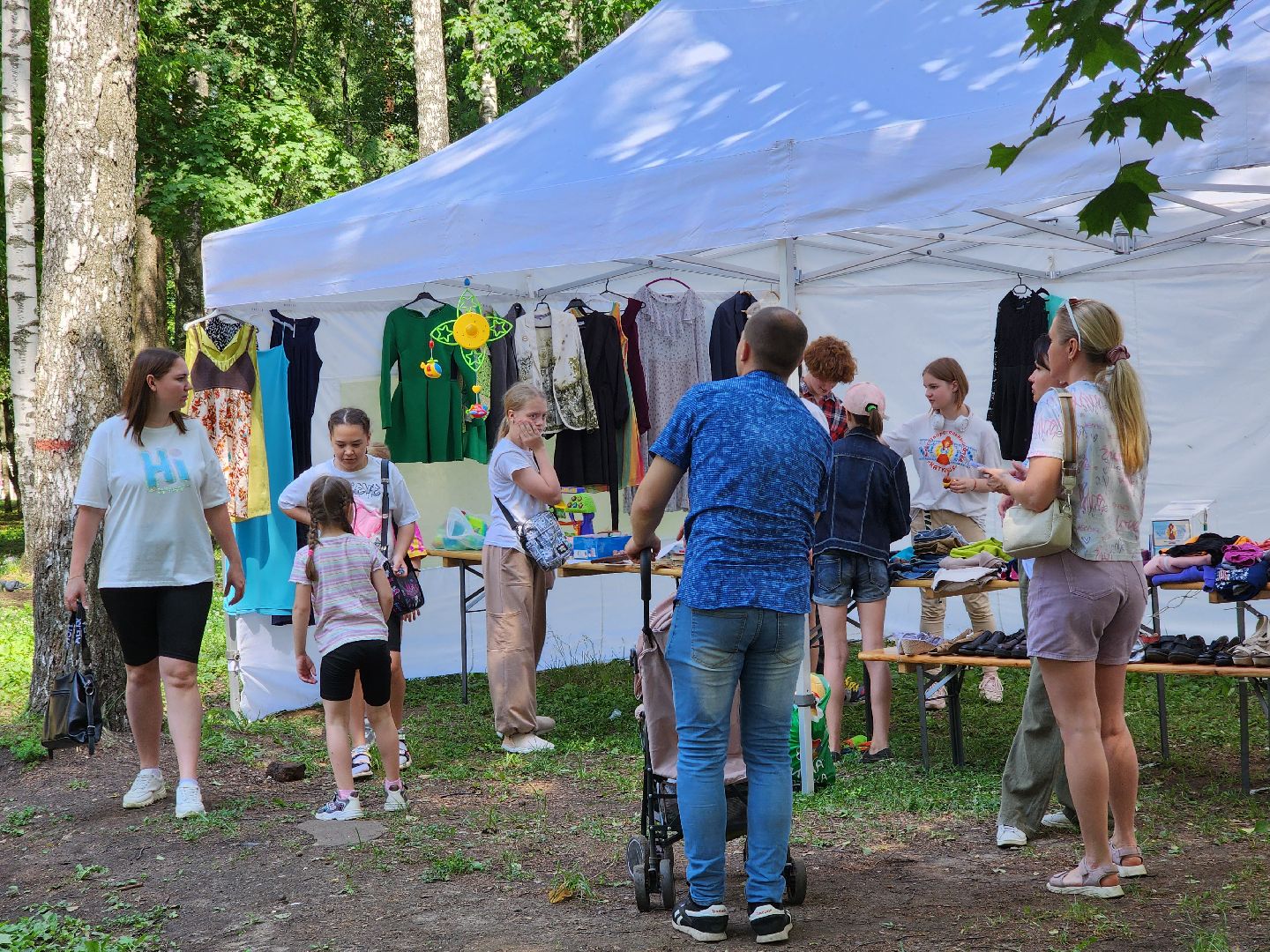ногинск, парки подмосковья, центральный парк, день россии, общество, жители, концерт,