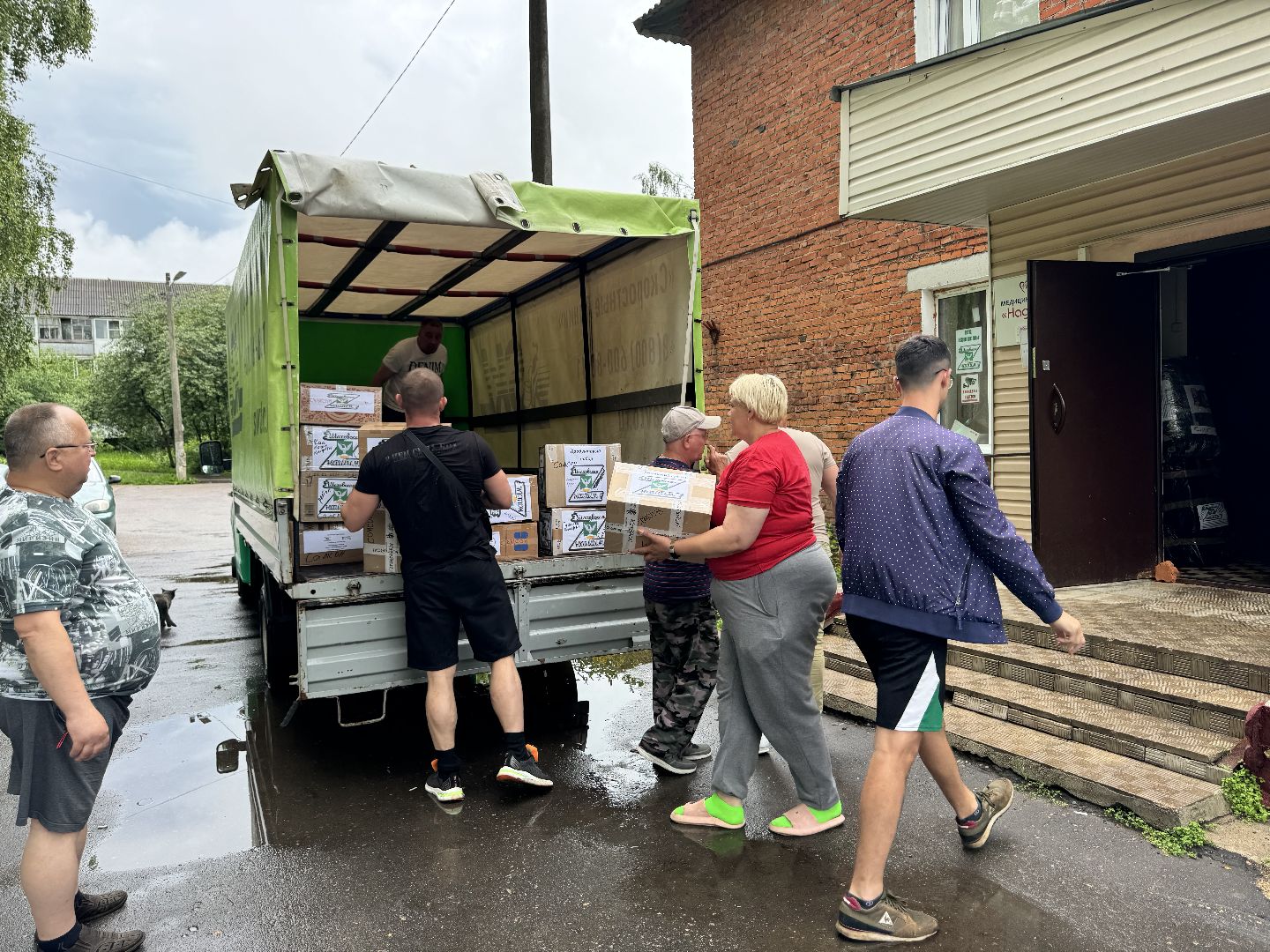 шаховская, сво, гуманитаная помощь, штаб помощи,