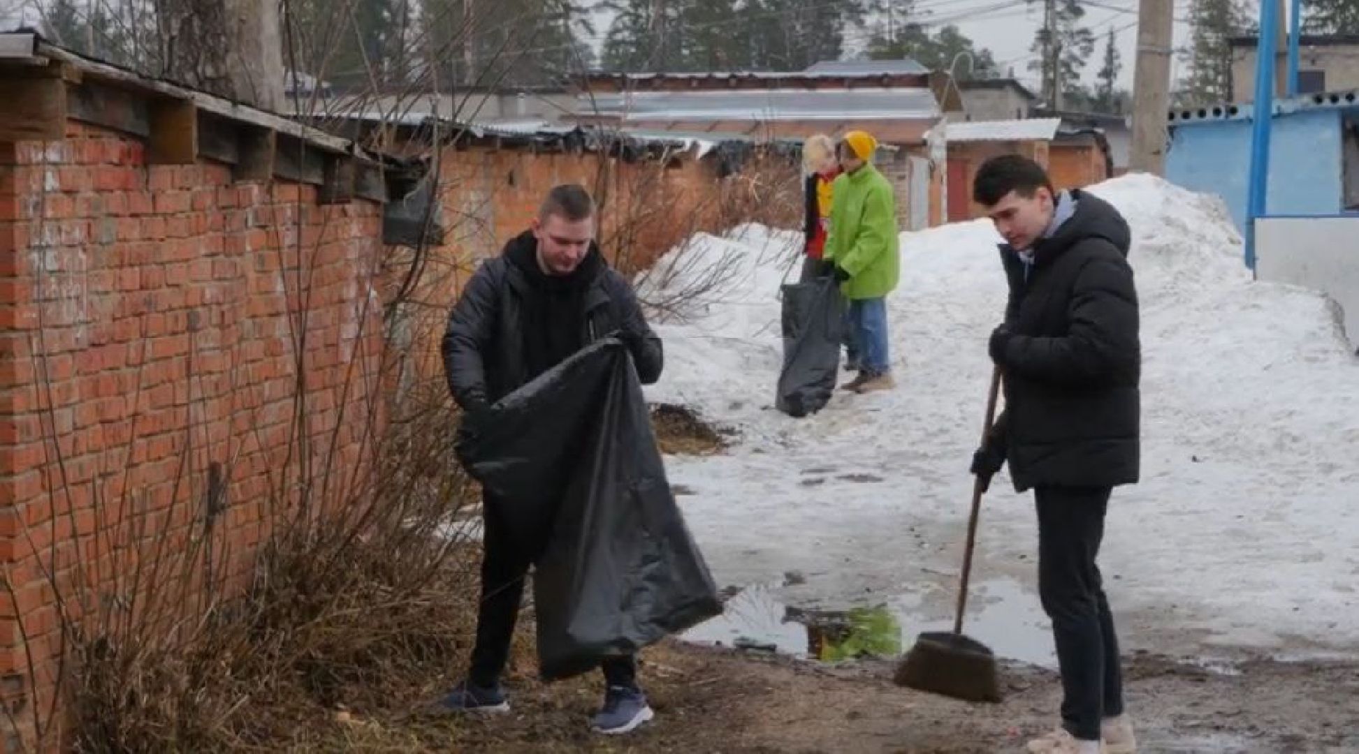 субботники, чистота
