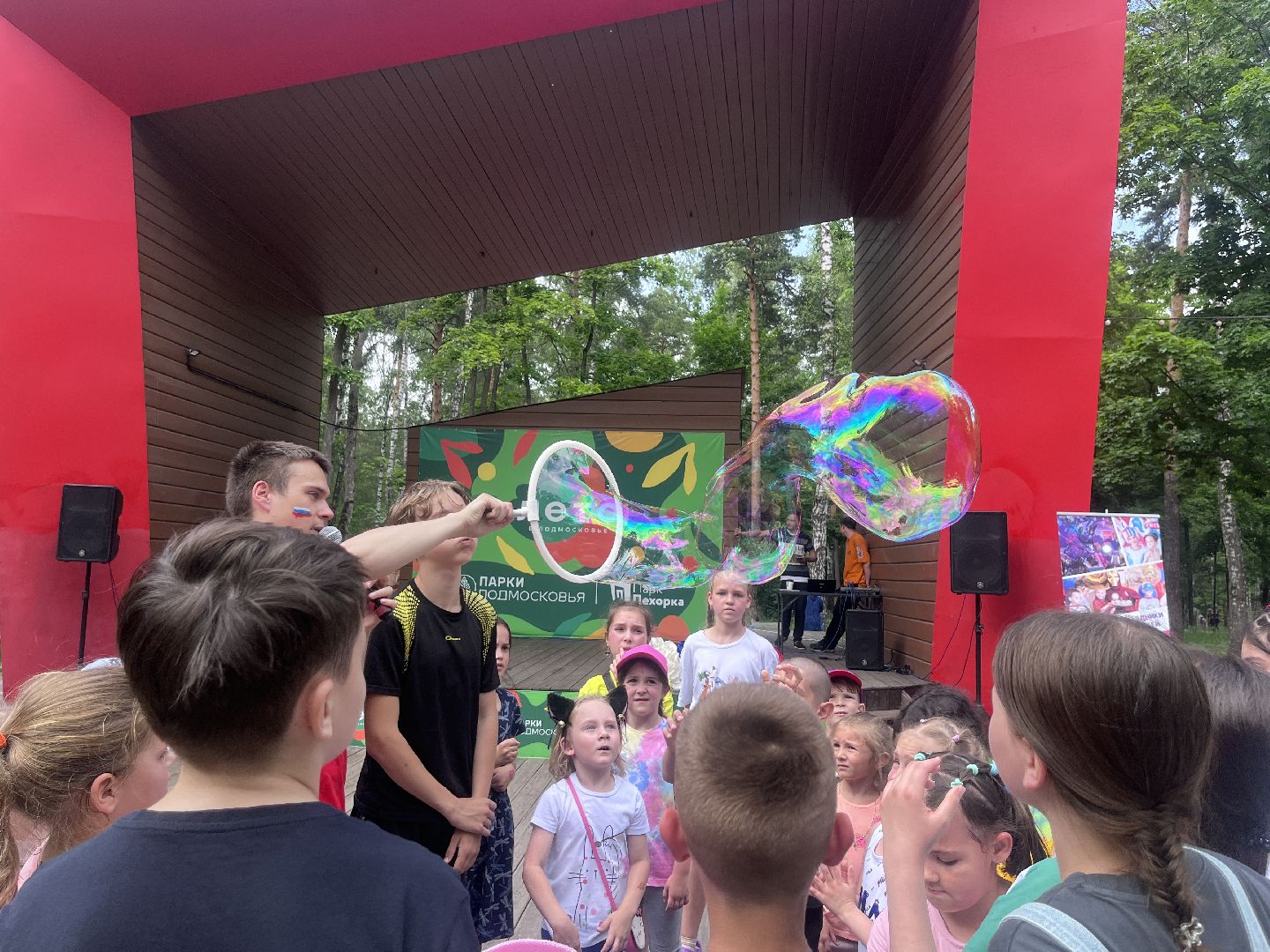 парк, парк пехорка, парки балашихи, концерт, праздник, праздничный концерт, день россии, день россии 2024,
