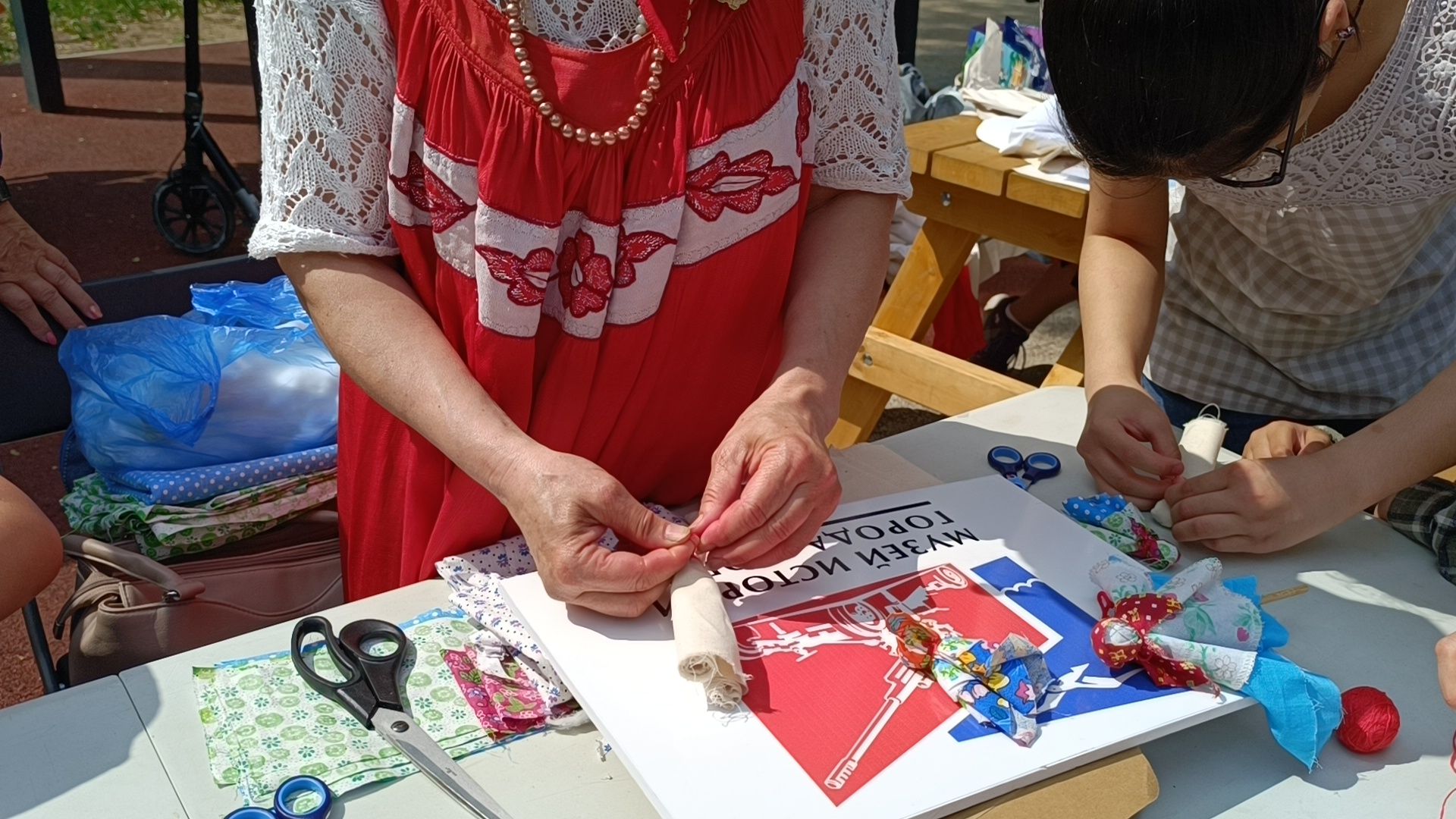 кукла, парк, день россии 2024, творчество, лобня,