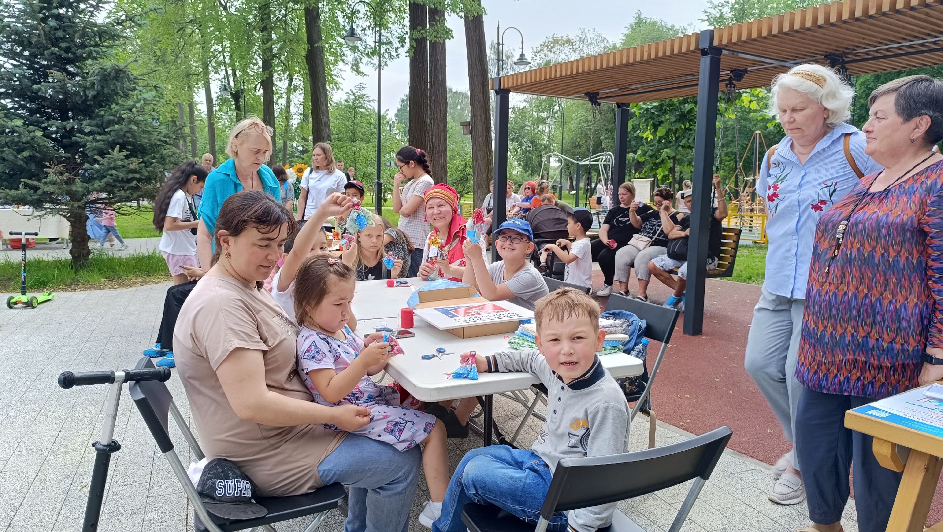 кукла, парк, день россии 2024, творчество, лобня,