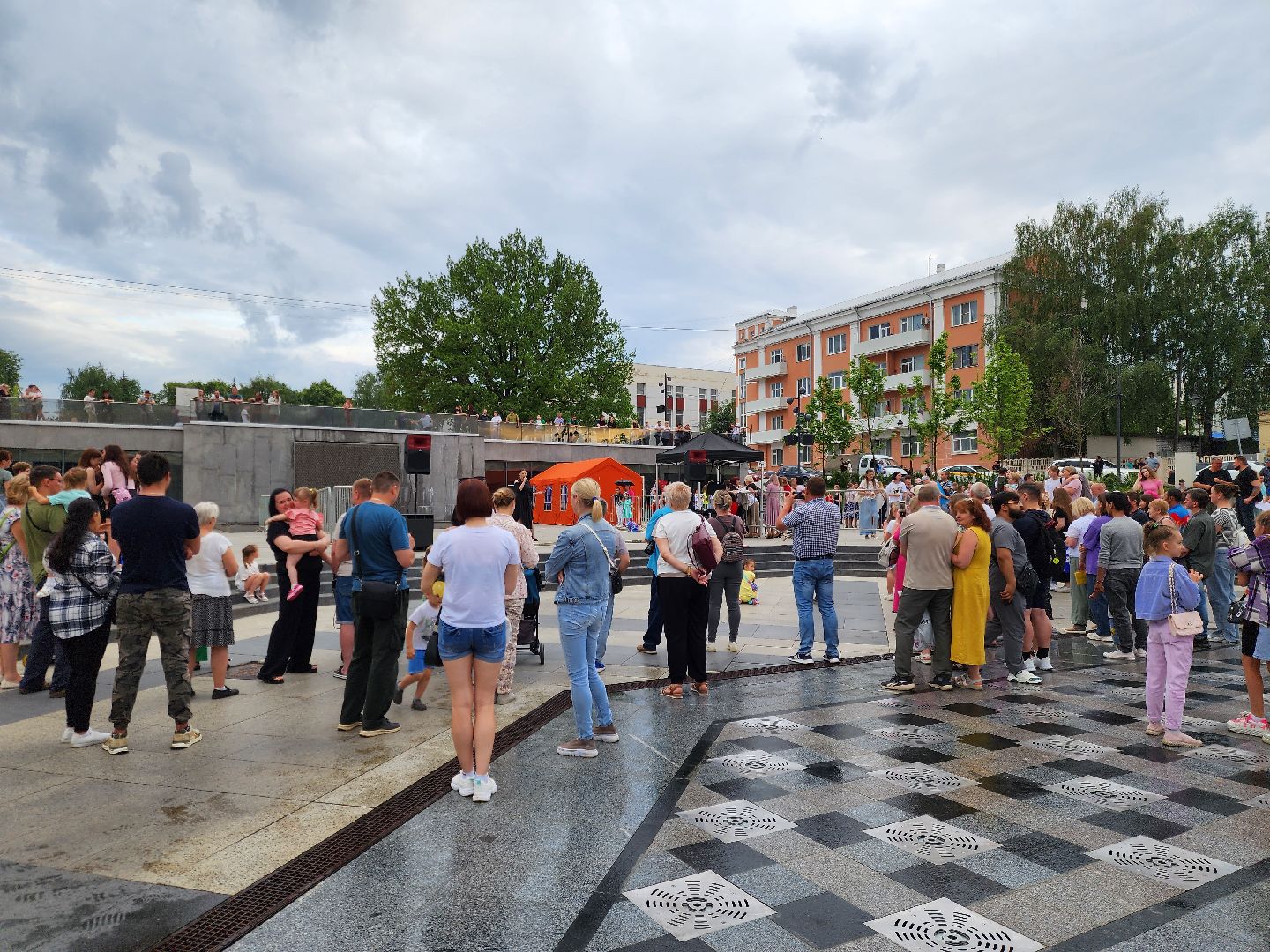 ногинск, концерт, день россии, общество, жители, праздник, фонтаны,