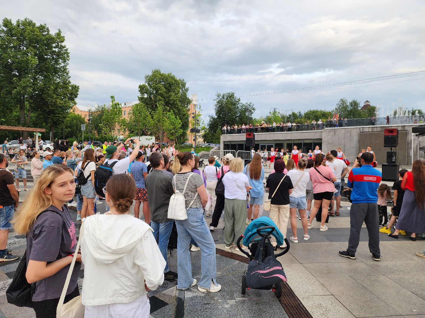 ногинск, концерт, день россии, общество, жители, праздник, фонтаны,