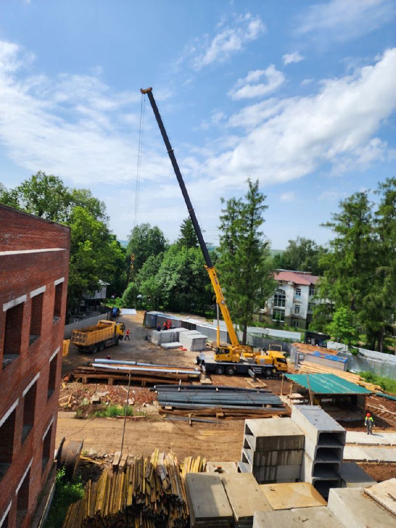 чехов, строительство, реконструкция, лечебный корпус, больница,