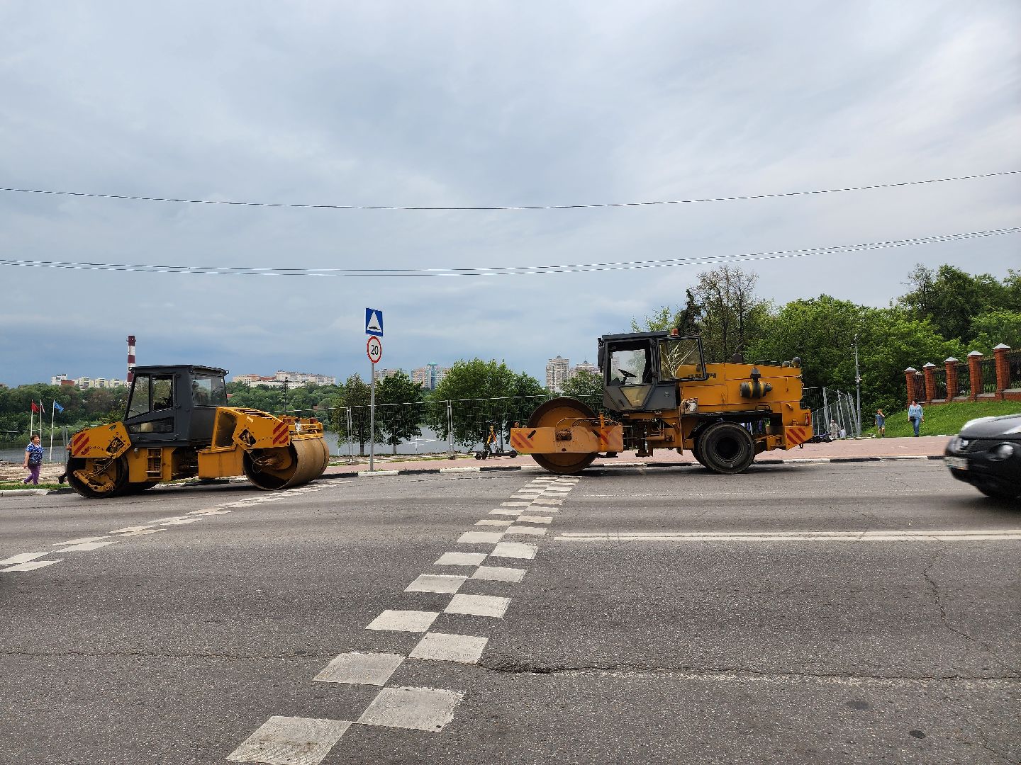 раменское, дороги, ремонт дороги на улице Красноармейской в Раменском,