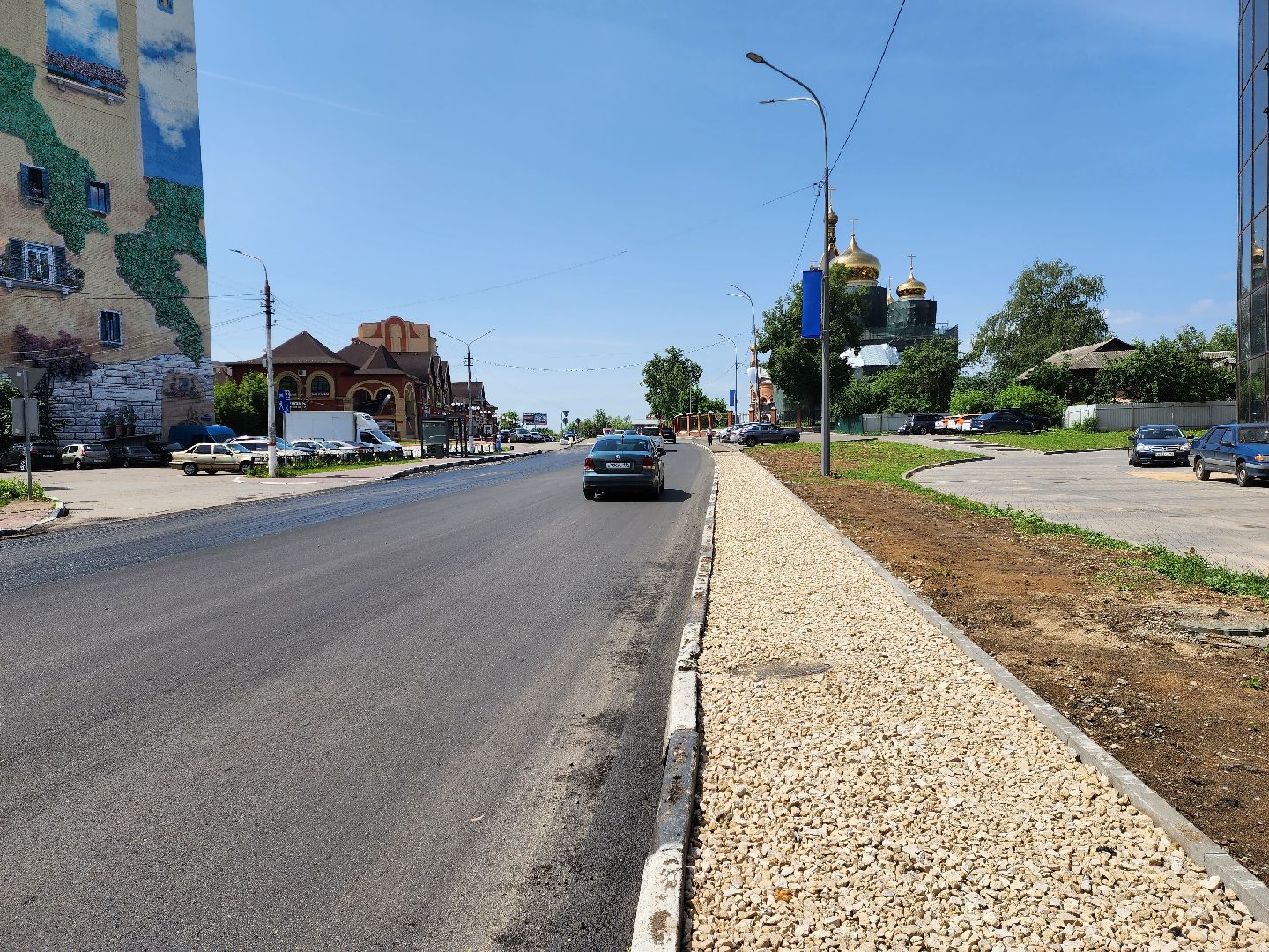 раменское, дороги, ремонт дороги на улице Красноармейской в Раменском,