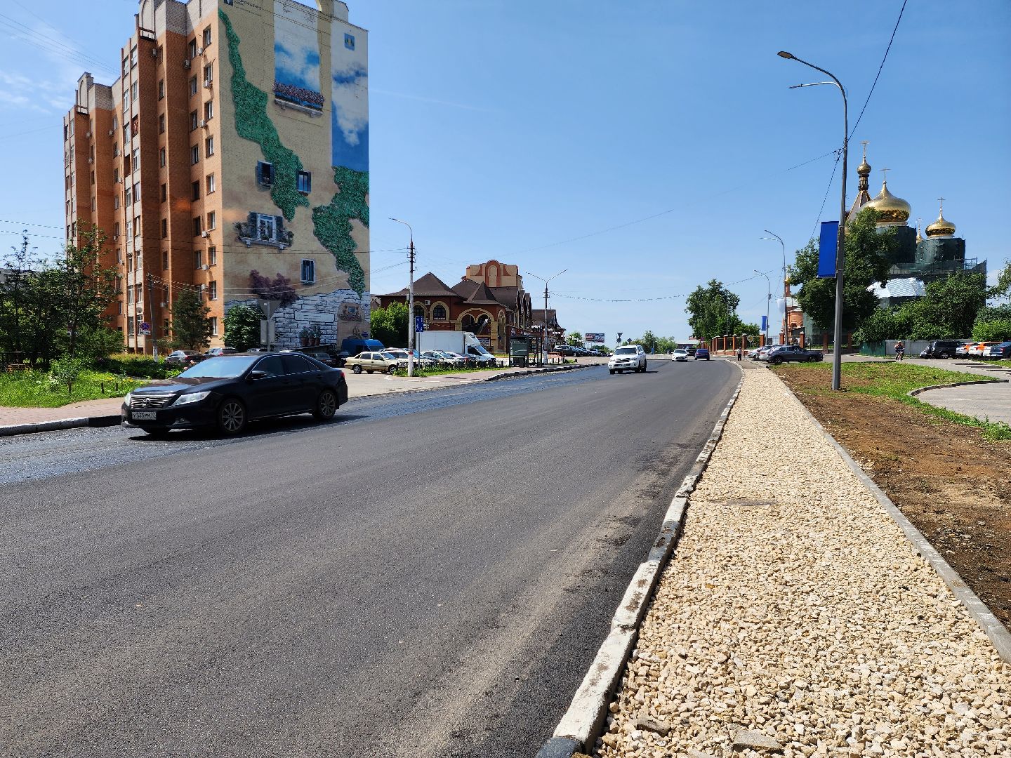 раменское, дороги, ремонт дороги на улице Красноармейской в Раменском,