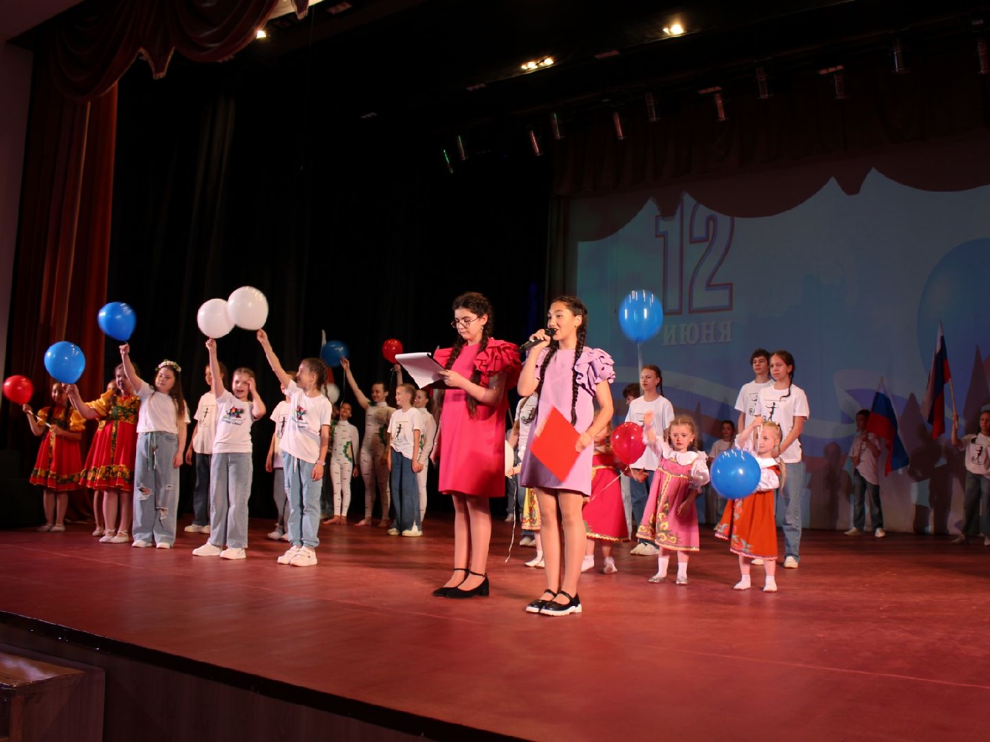 пушкино, день россии, концерт, народные песни, творческие коллективы,